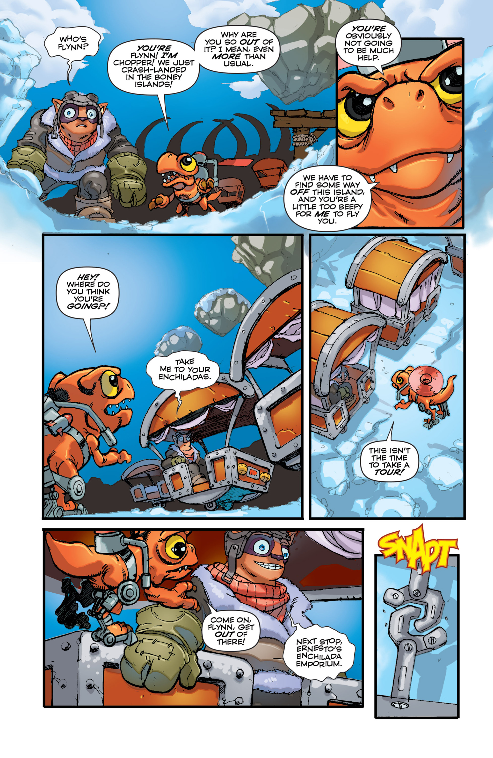 Read online Skylanders comic -  Issue #1 - 10