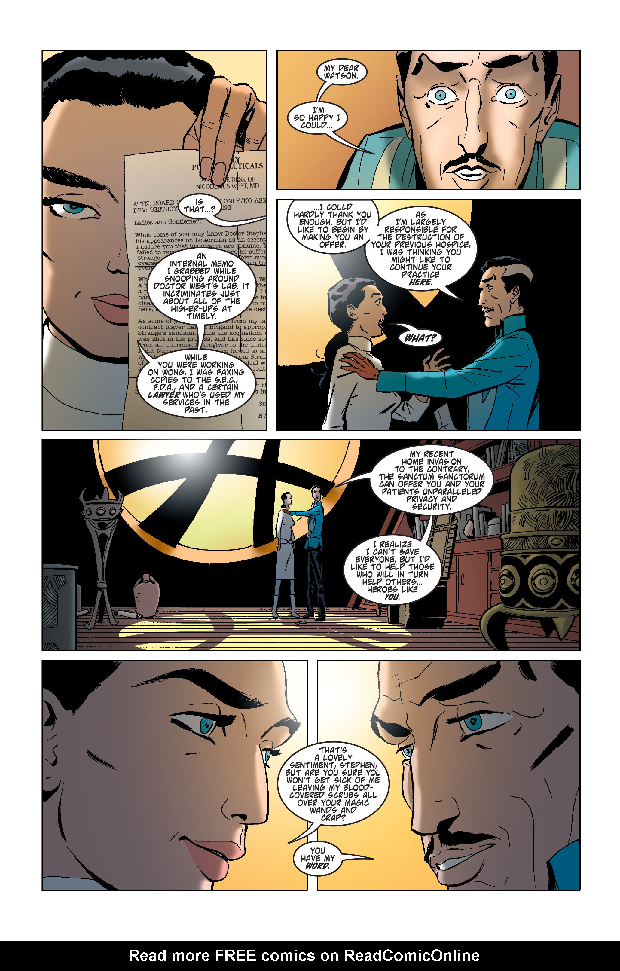Read online Doctor Strange: The Oath comic -  Issue #5 - 24
