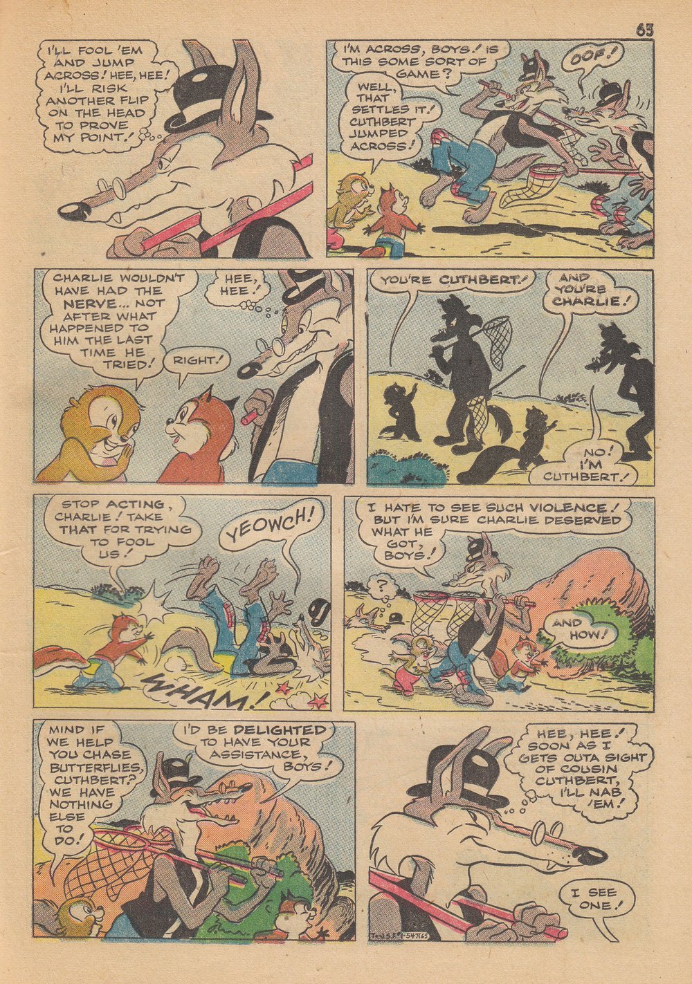 Read online Tom and Jerry's Summer Fun comic -  Issue #1 - 67