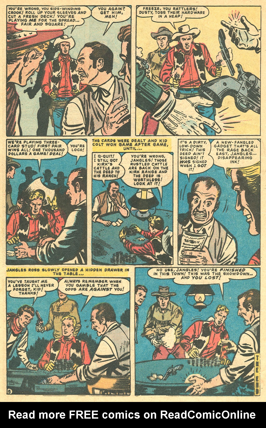 Read online Kid Colt Outlaw comic -  Issue #147 - 8