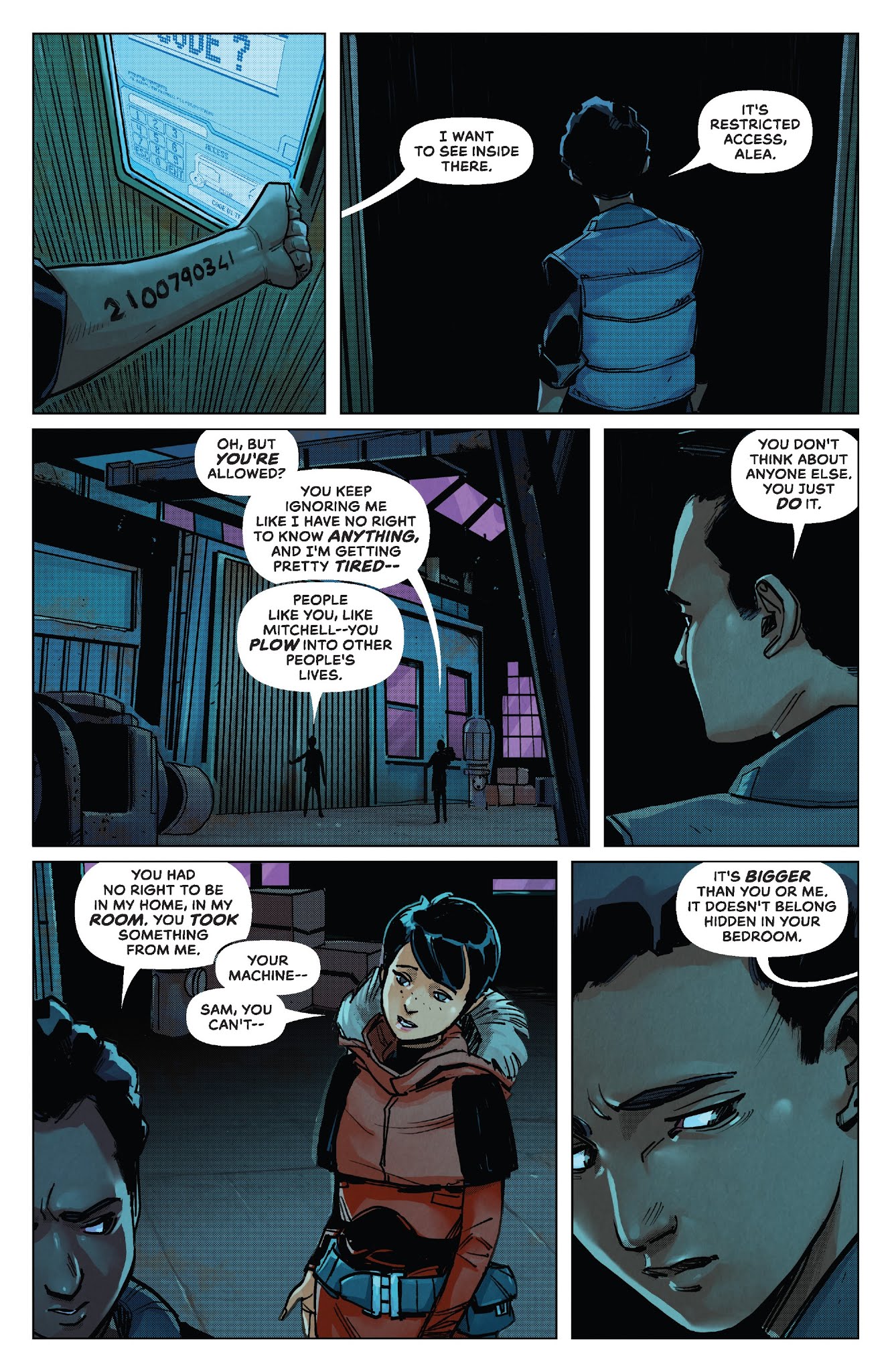 Read online Outpost Zero comic -  Issue #4 - 10