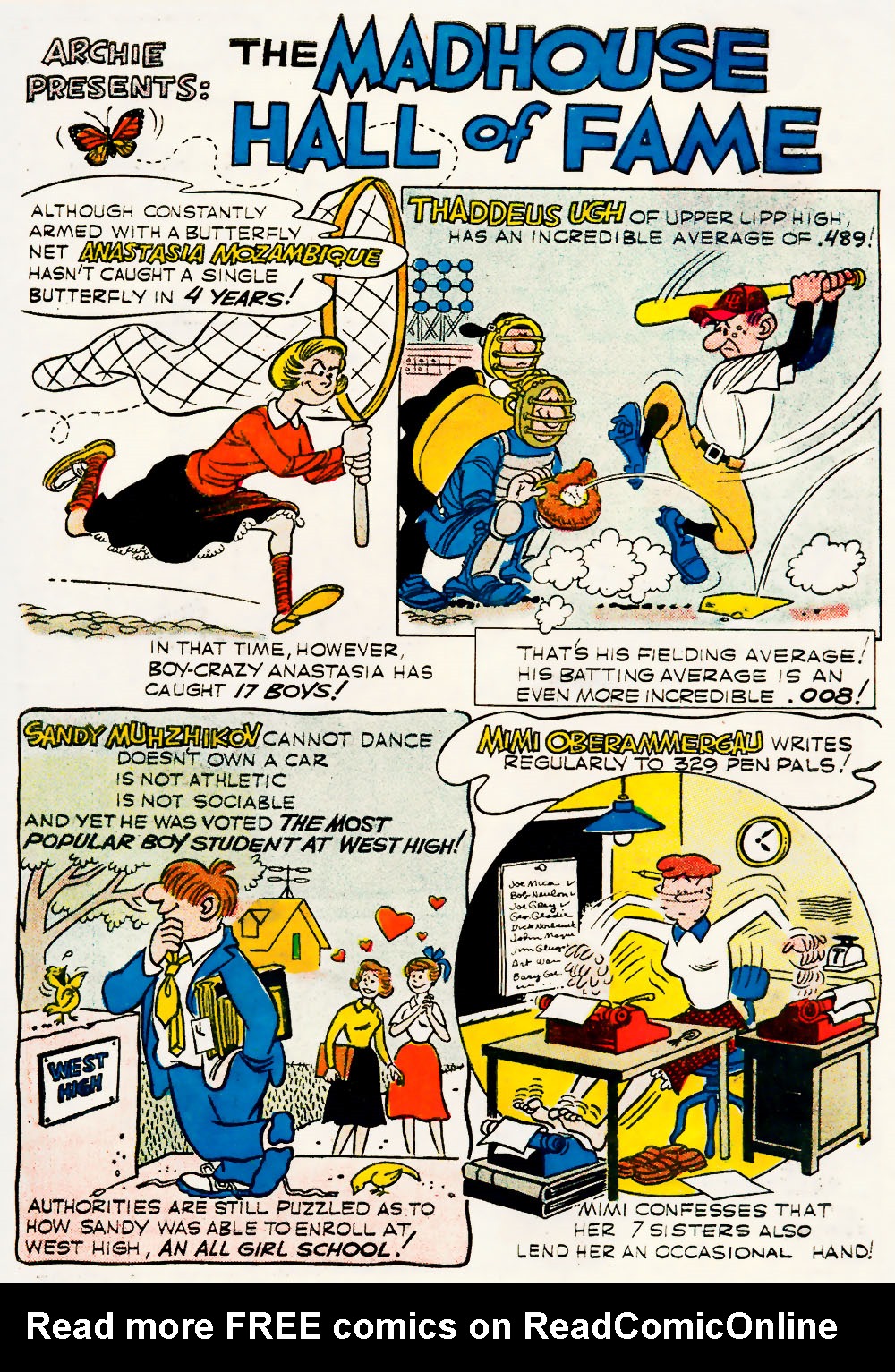 Read online Archie's Madhouse comic -  Issue #10 - 11