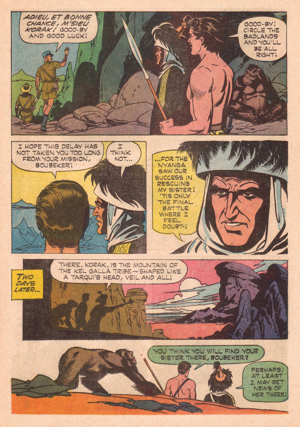 Read online Korak, Son of Tarzan (1964) comic -  Issue #7 - 13
