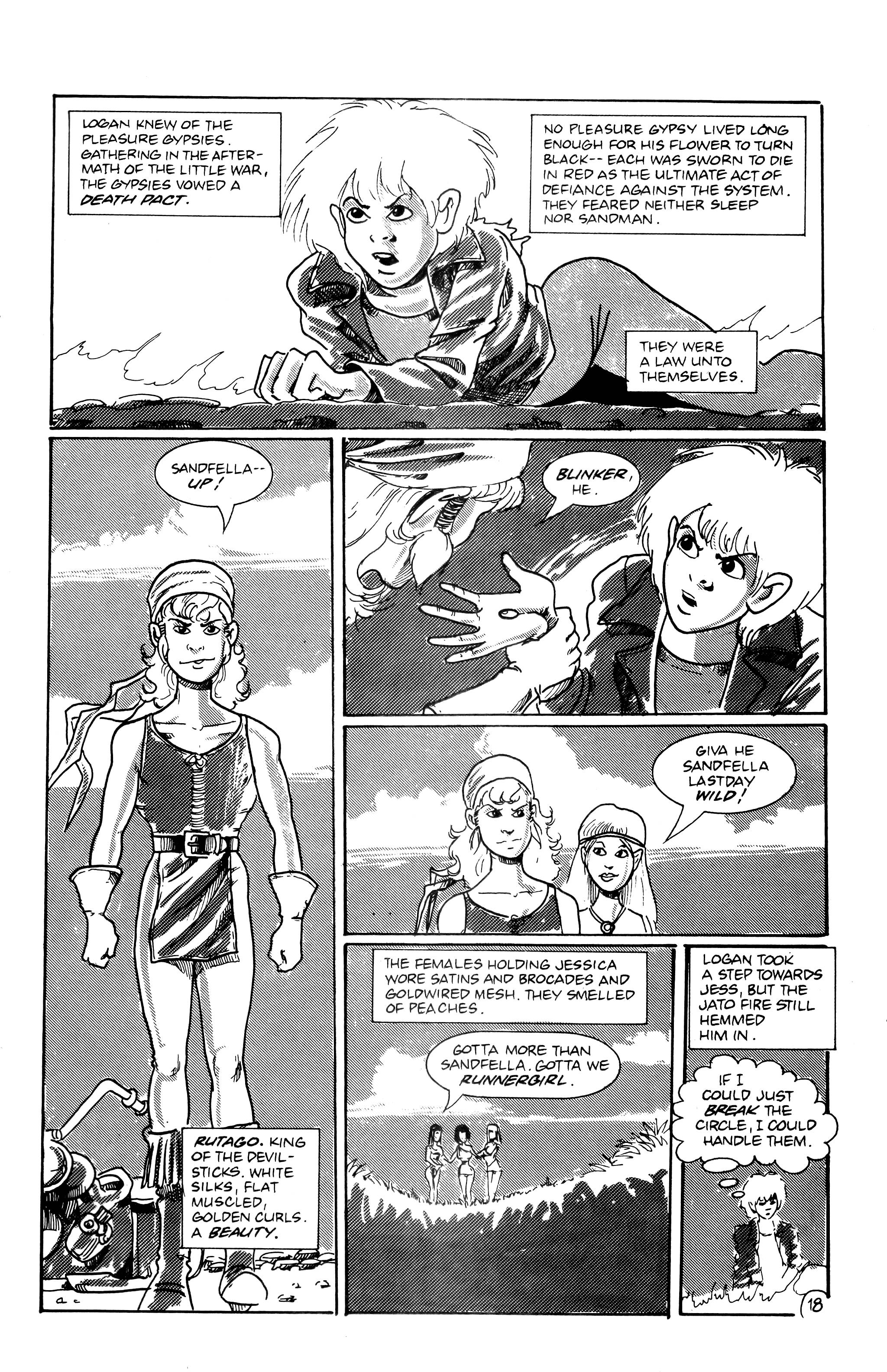 Read online Logan's Run (1990) comic -  Issue #4 - 20