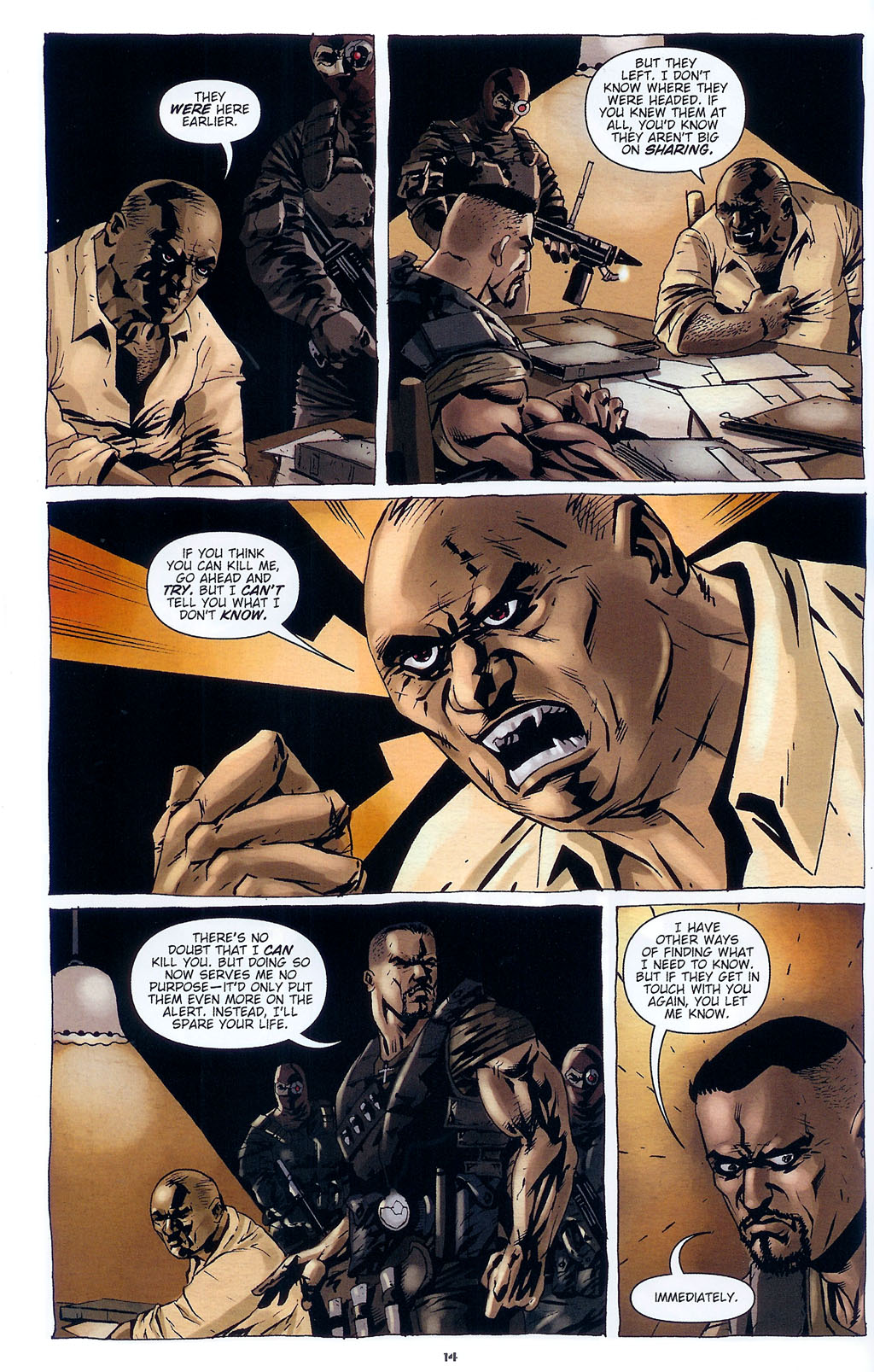 Read online CVO: Covert Vampiric Operations - Rogue State comic -  Issue #3 - 16