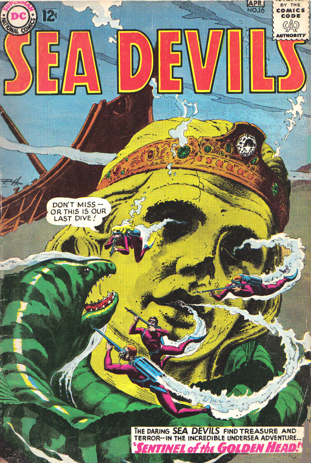 Read online Sea Devils comic -  Issue #16 - 1
