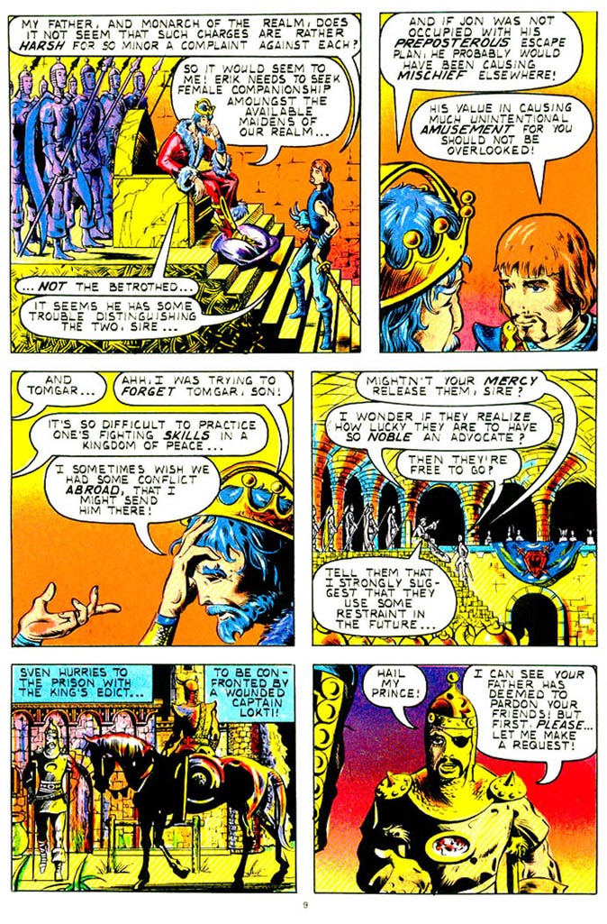 Read online The Last of the Viking Heroes comic -  Issue #1 - 10