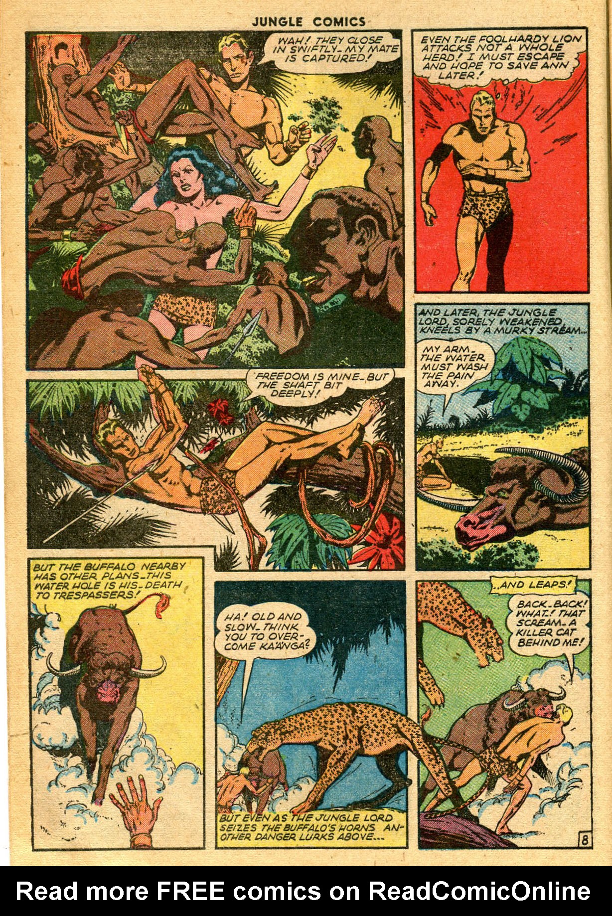 Read online Jungle Comics comic -  Issue #67 - 10