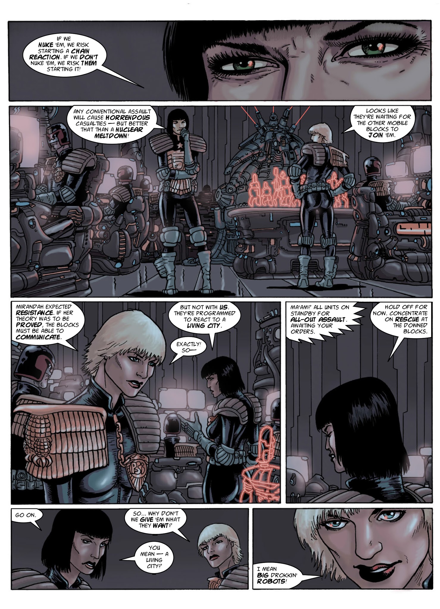 Read online Judge Anderson: The Psi Files comic -  Issue # TPB 5 - 71