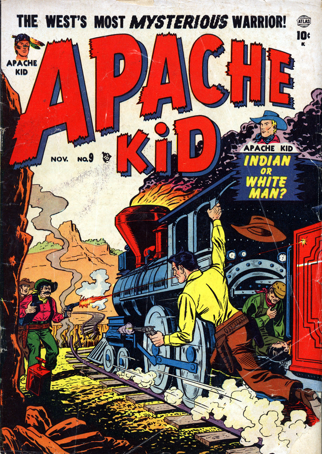 Read online Apache Kid comic -  Issue #9 - 1