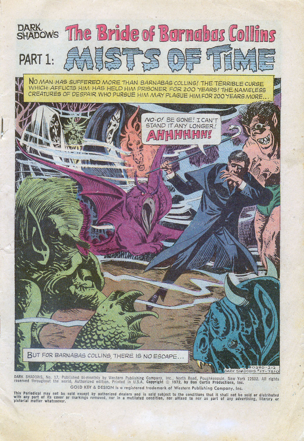 Read online Dark Shadows (1969) comic -  Issue #17 - 3