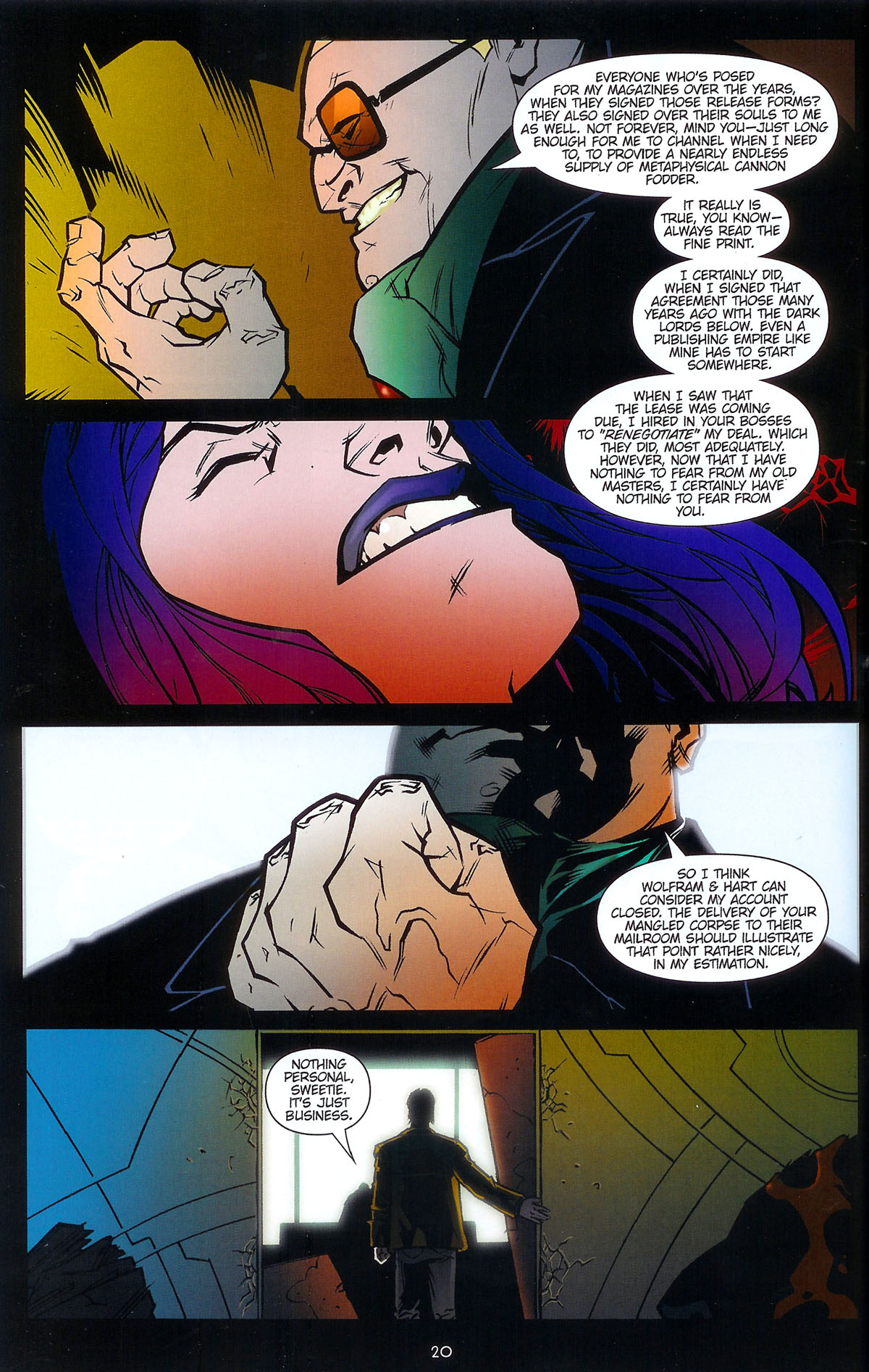 Read online Angel: Masks comic -  Issue # Full - 22