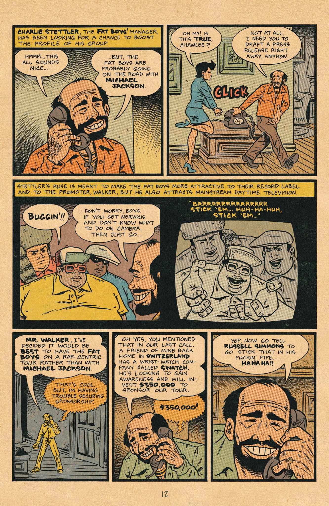 Read online Hip Hop Family Tree (2015) comic -  Issue #12 - 14
