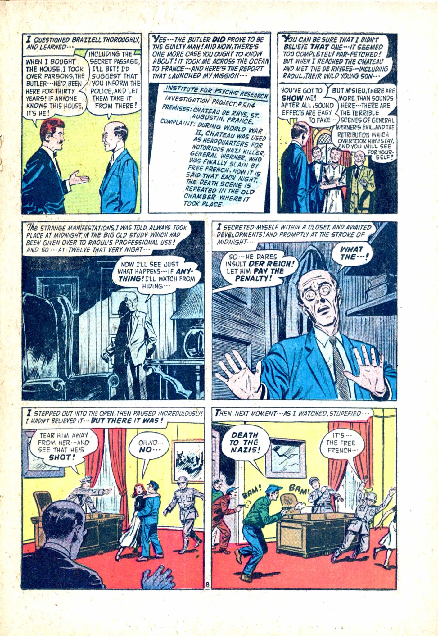 Read online Adventures Into The Unknown comic -  Issue #82 - 21