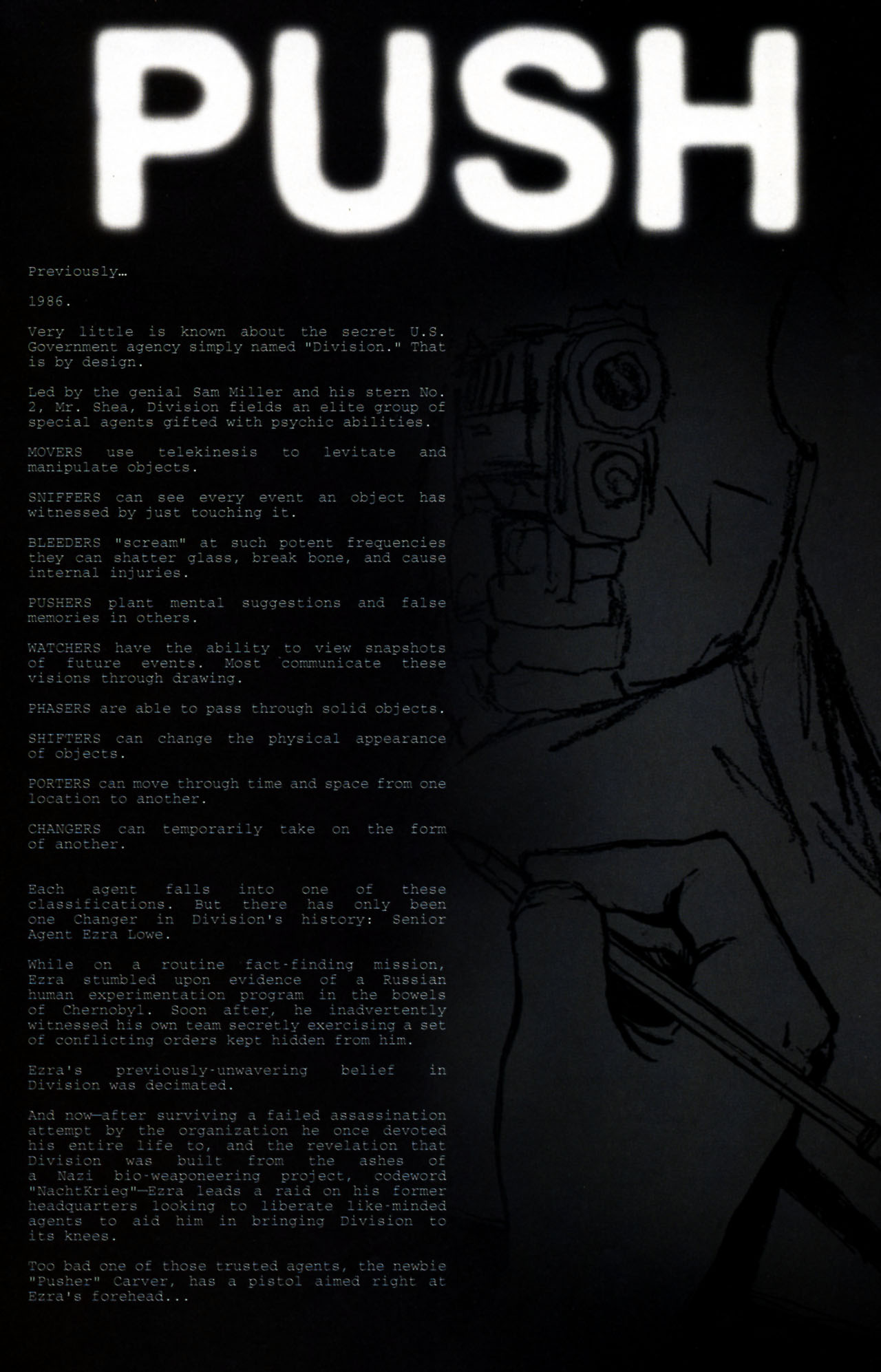 Read online Push comic -  Issue #4 - 3