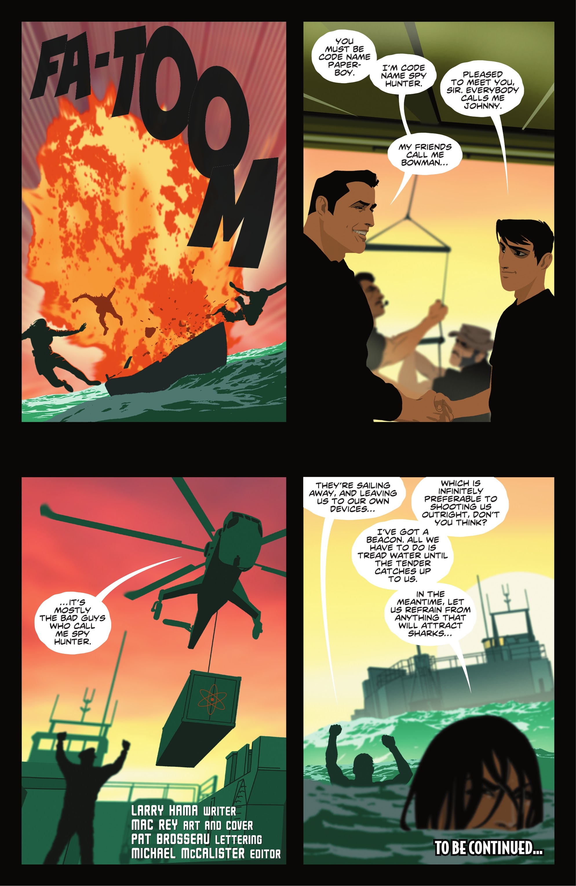 Read online Spy Hunter & Paper Boy comic -  Issue #4 - 23