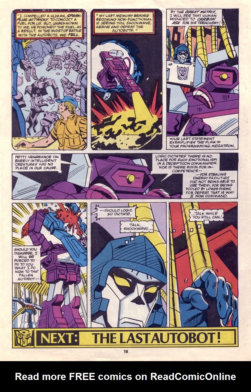 Read online The Transformers (UK) comic -  Issue #22 - 9