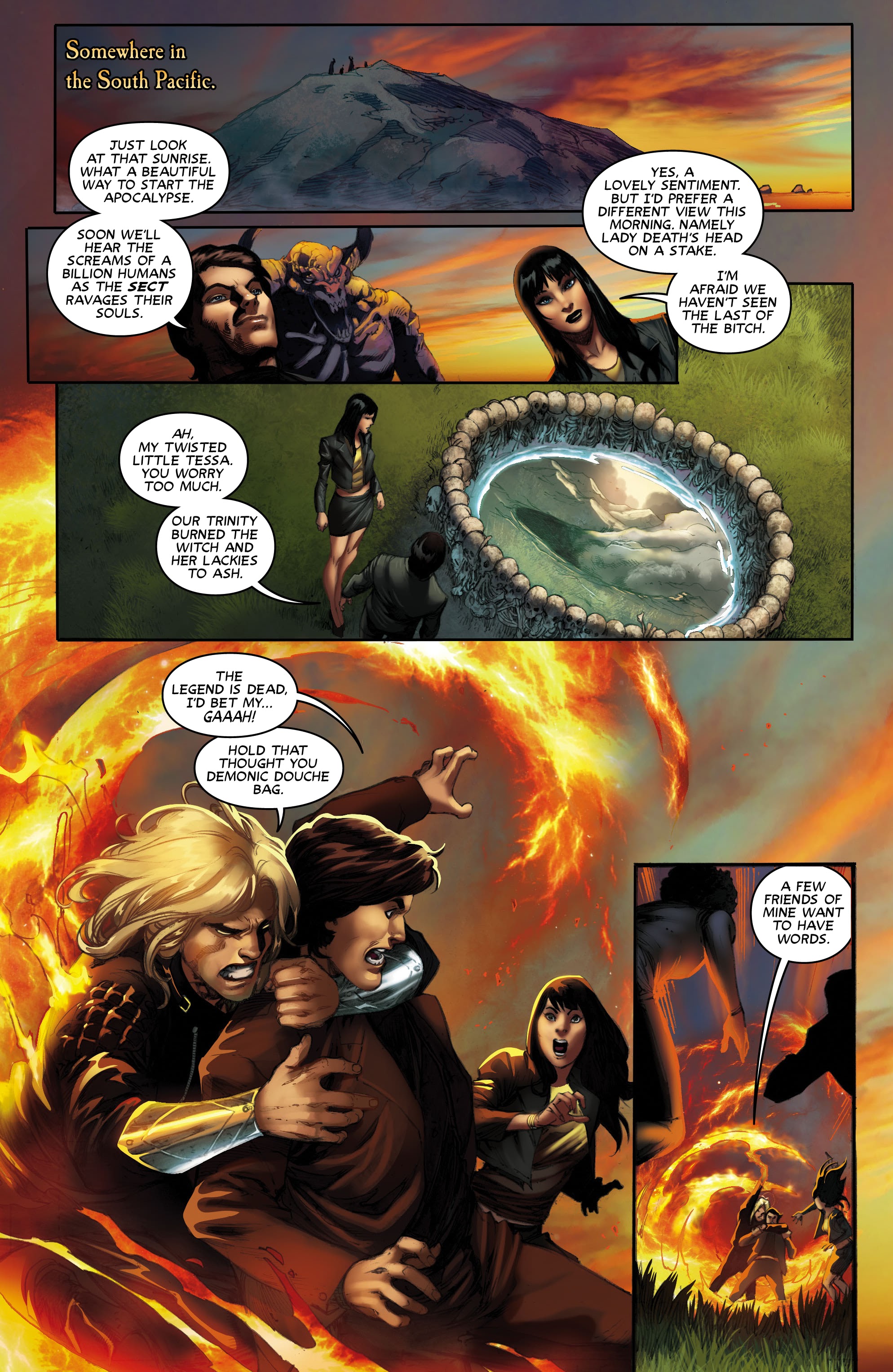 Read online Lady Death: Blasphemy Anthem comic -  Issue # Full - 28