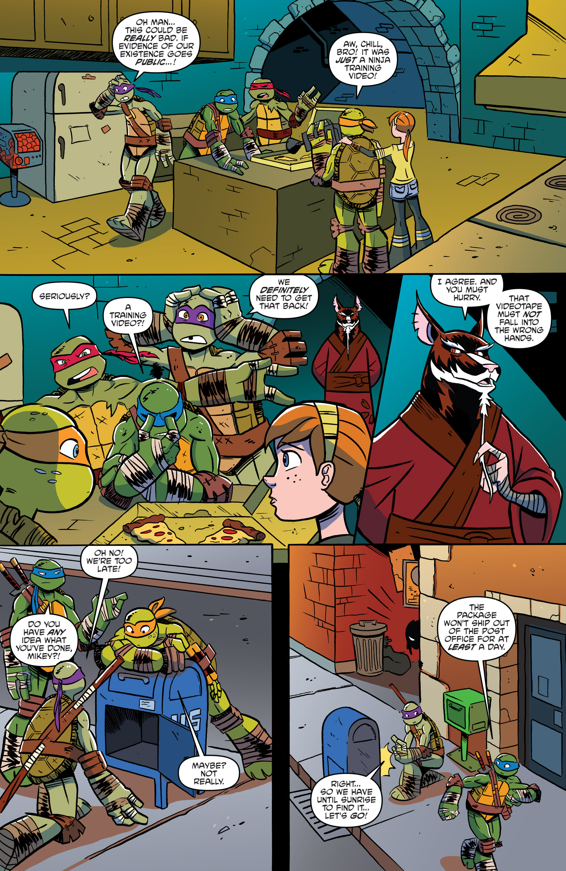 Read online Teenage Mutant Ninja Turtles New Animated Adventures comic -  Issue #12 - 4