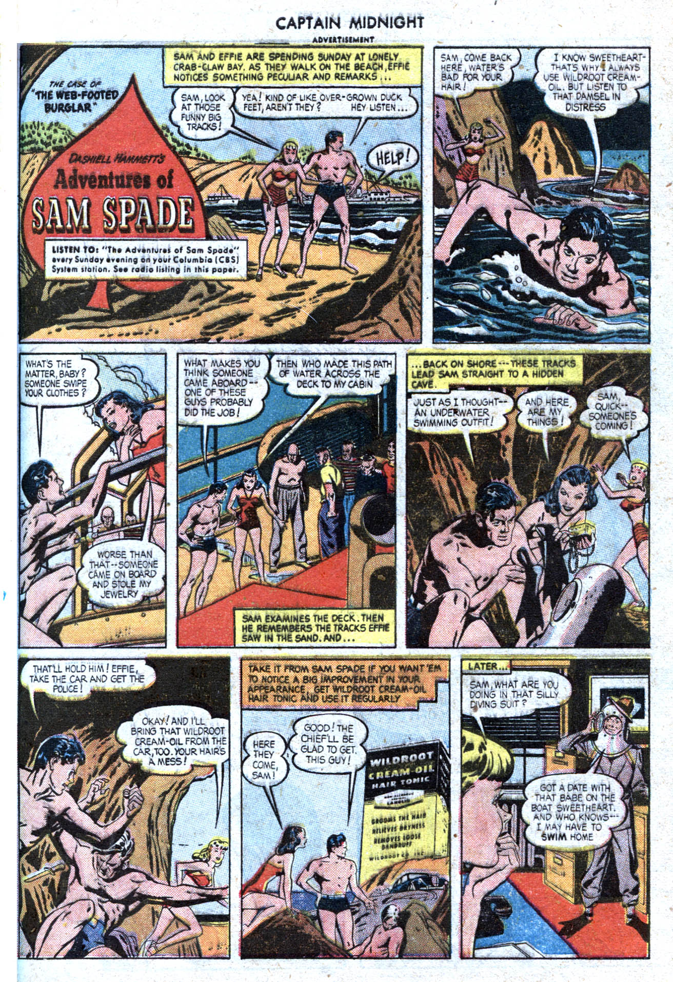 Read online Captain Midnight (1942) comic -  Issue #54 - 13