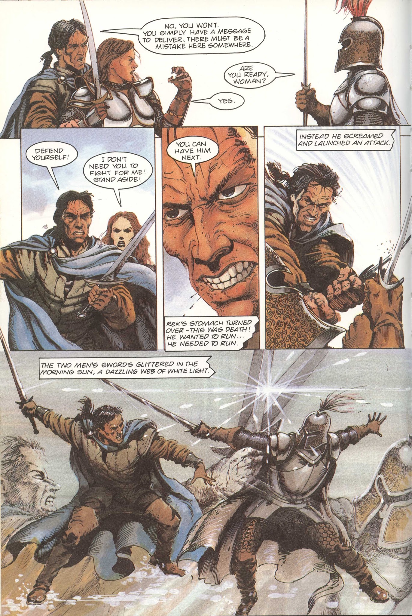 Read online David Gemmell's Legend: A Graphic Novel comic -  Issue # TPB - 17