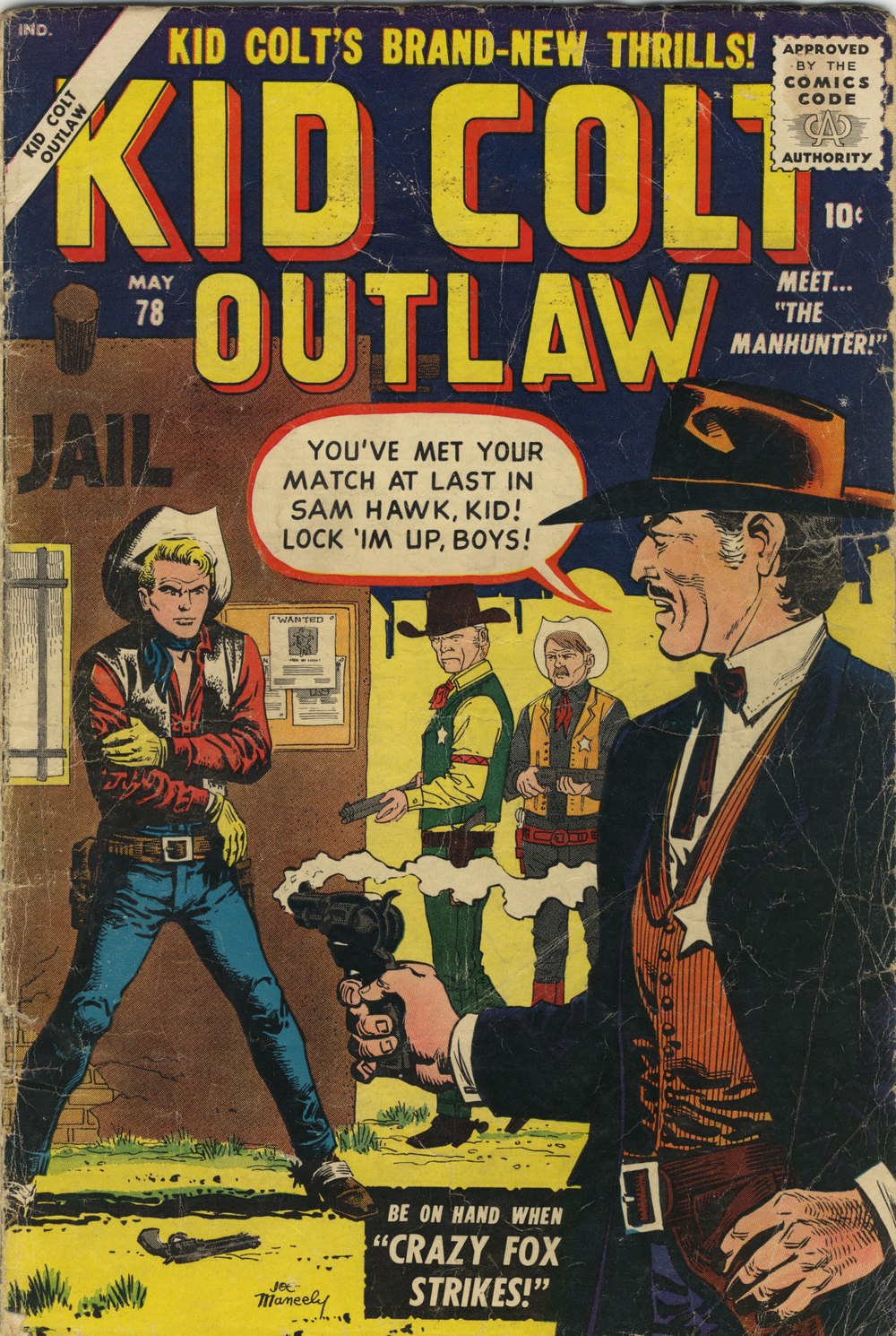 Read online Kid Colt Outlaw comic -  Issue #78 - 1