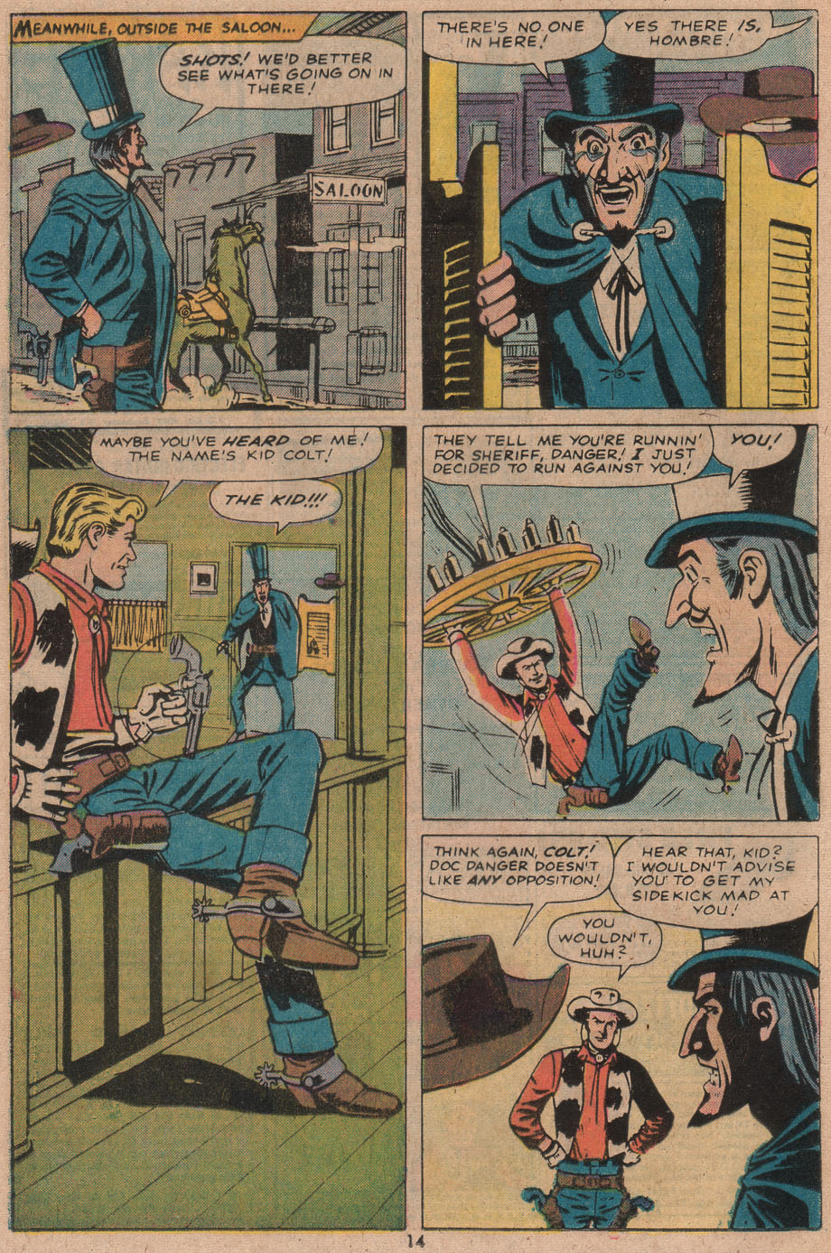 Read online Kid Colt Outlaw comic -  Issue #190 - 16