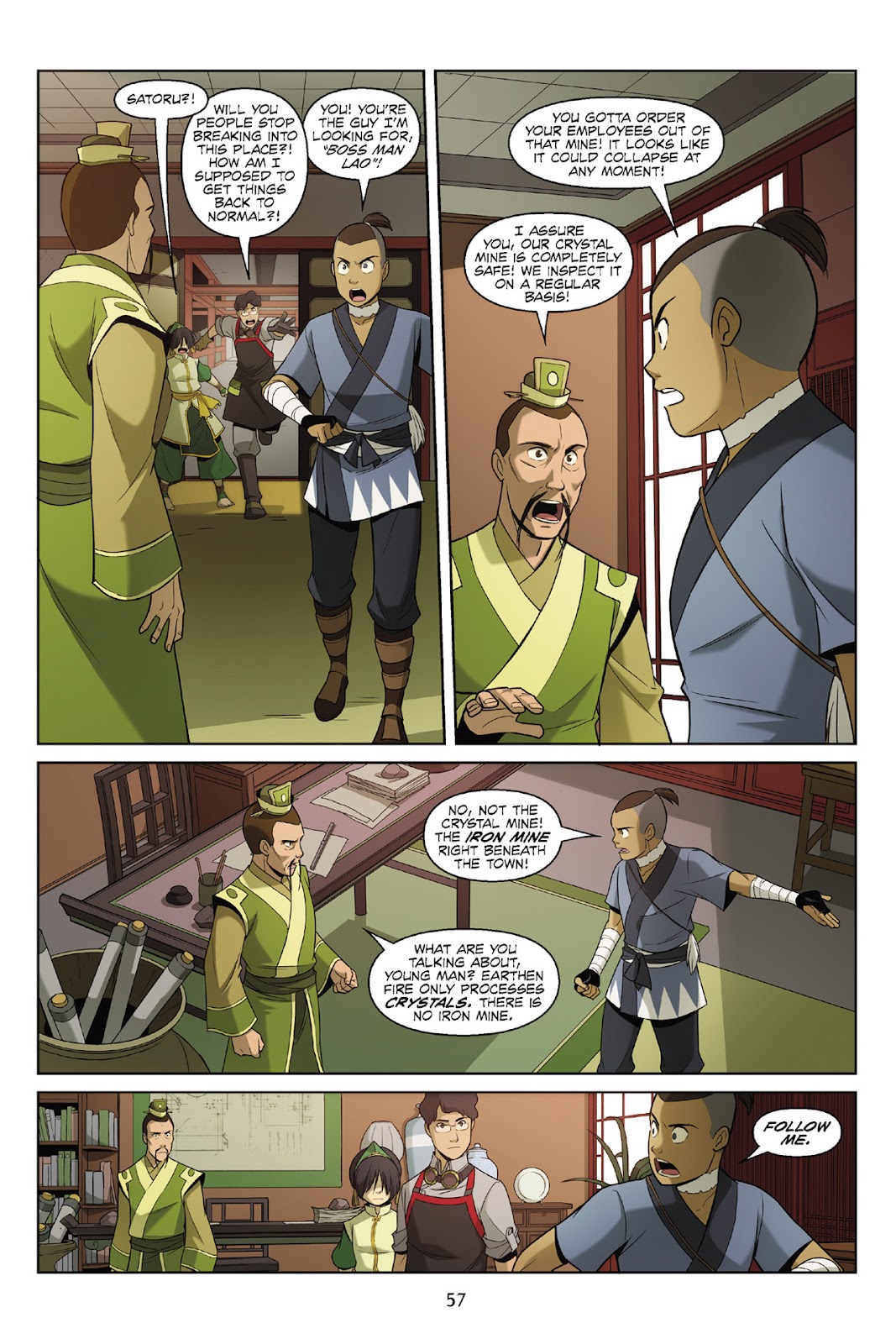 Nickelodeon Avatar: The Last Airbender - The Rift issue Part 2 - Page 58