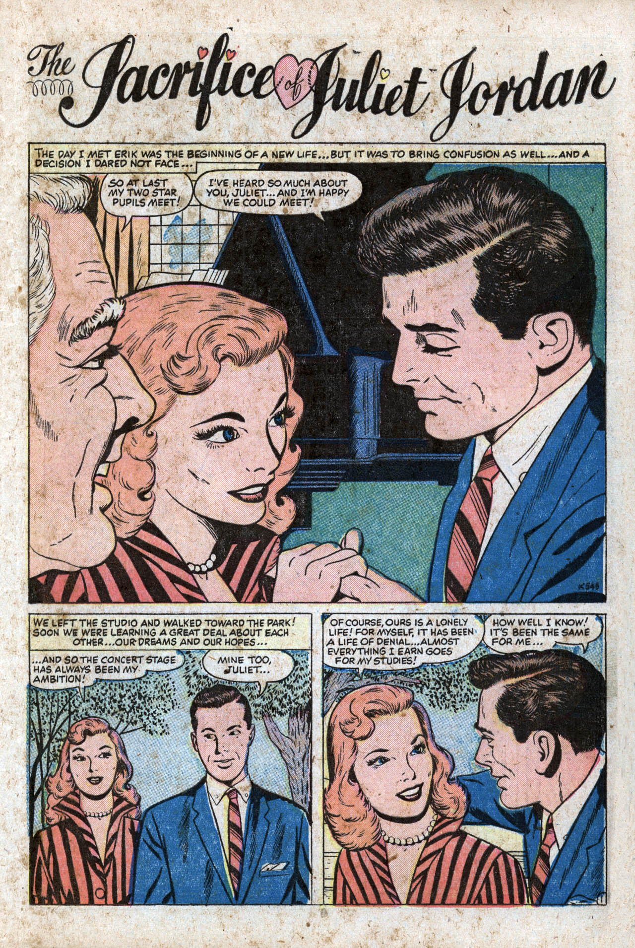 Read online Love Romances comic -  Issue #62 - 21