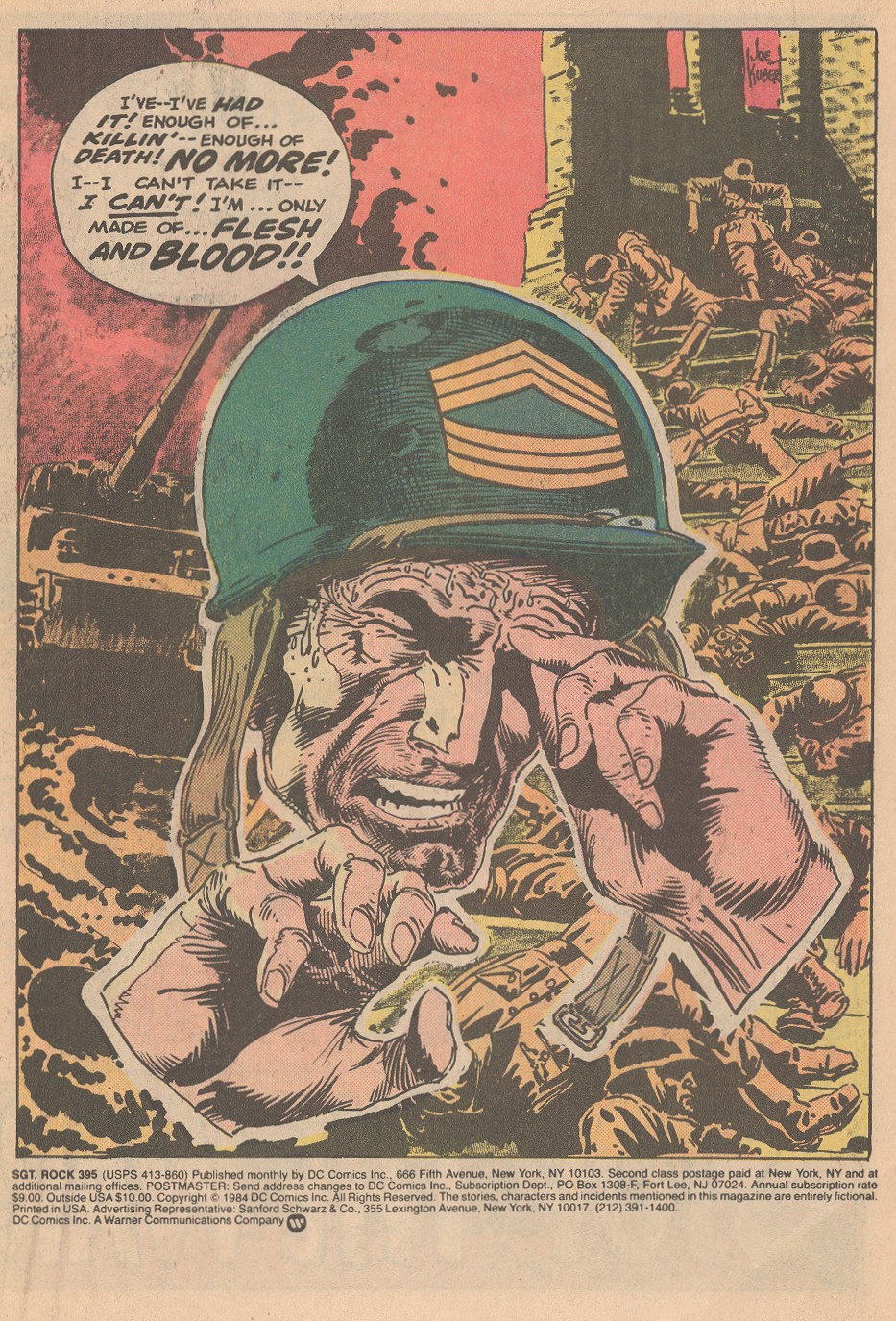 Read online Sgt. Rock comic -  Issue #395 - 2