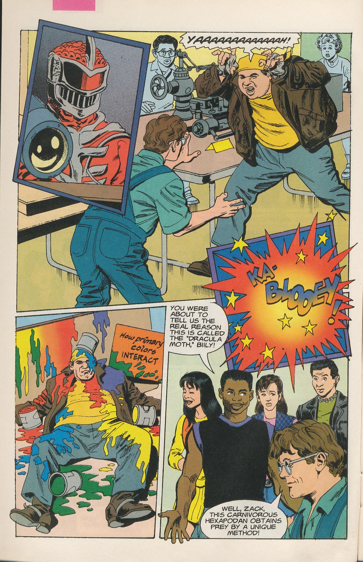 Read online Saban's Mighty Morphin Power Rangers (1994) comic -  Issue #1 - 6