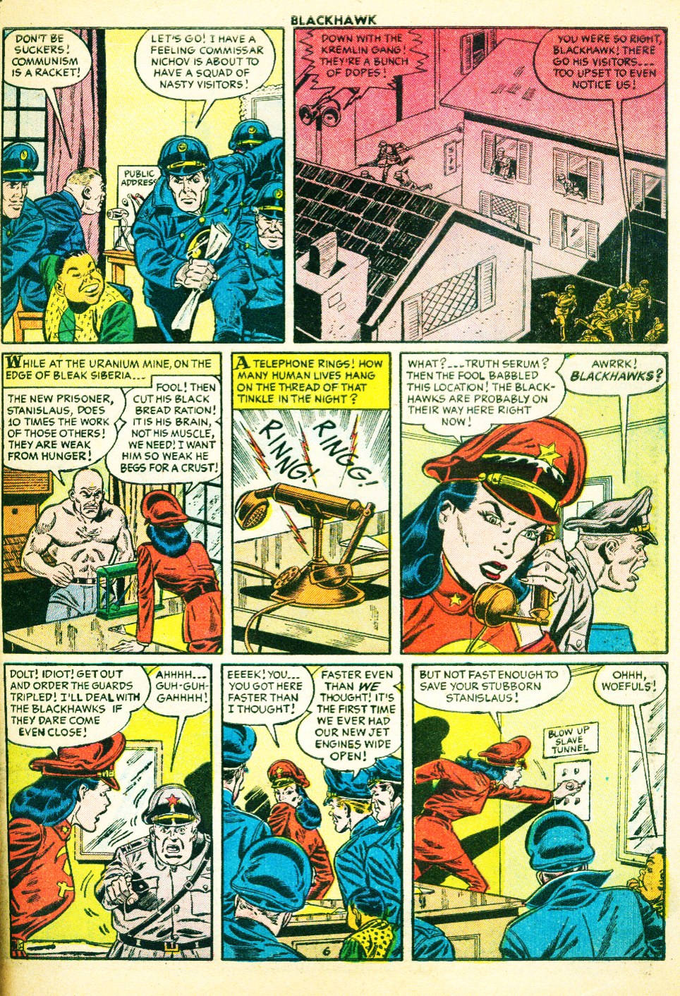 Read online Blackhawk (1957) comic -  Issue #97 - 31