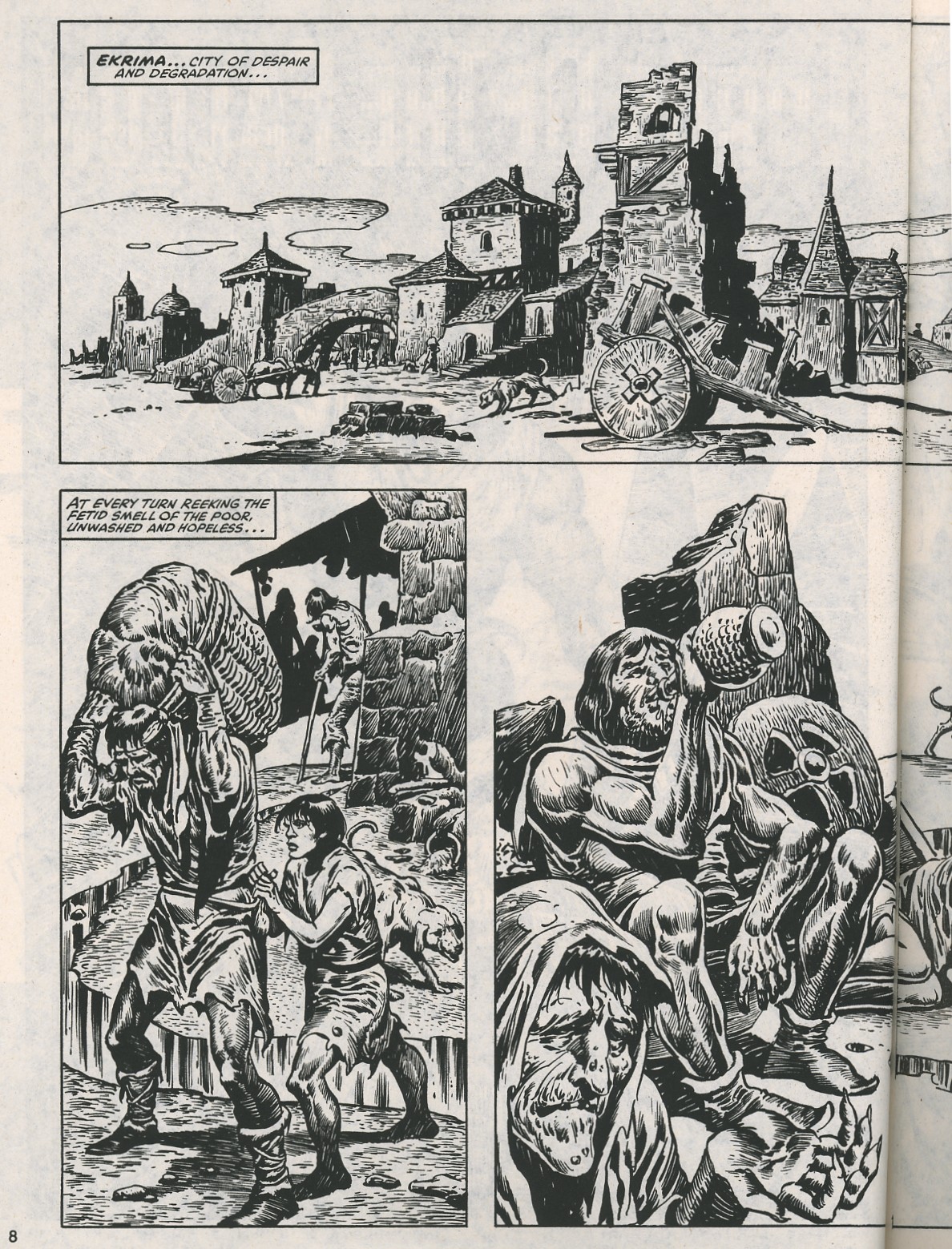 Read online The Savage Sword Of Conan comic -  Issue #116 - 8