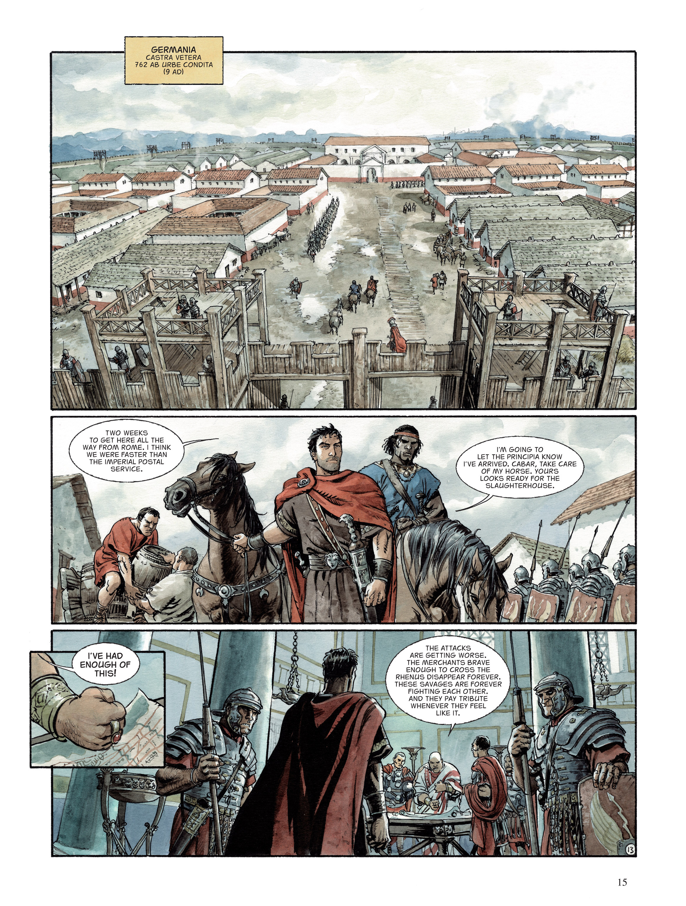 Read online The Eagles of Rome comic -  Issue # TPB 3 - 16