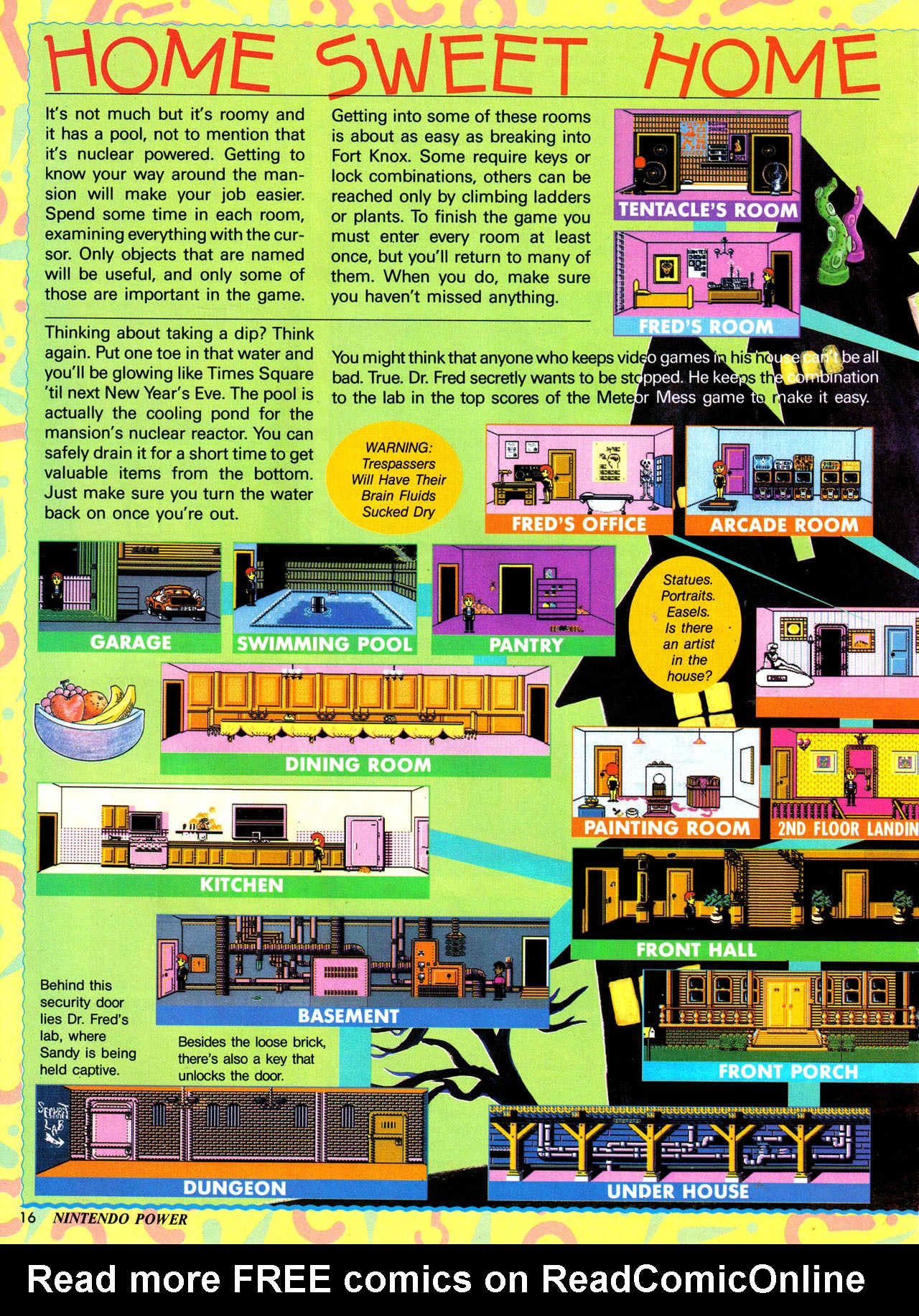 Read online Nintendo Power comic -  Issue #16 - 17