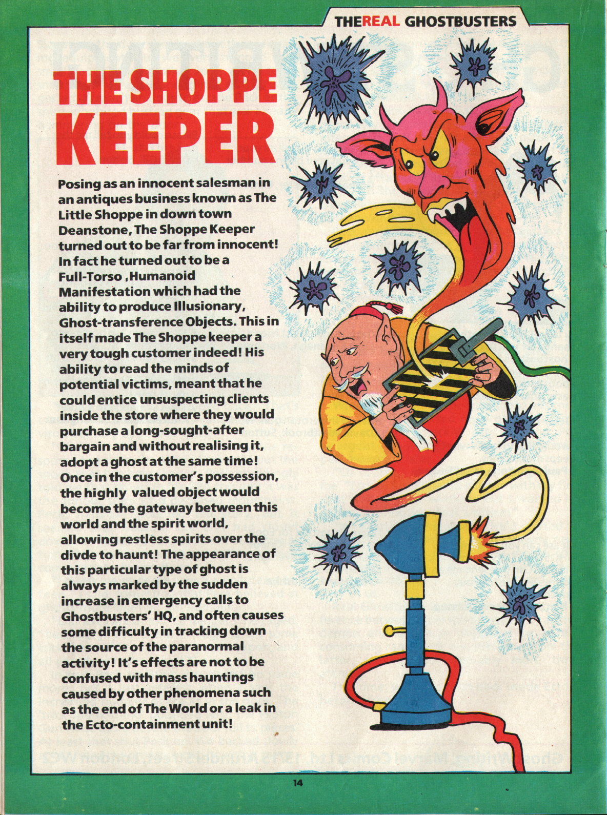Read online The Real Ghostbusters comic -  Issue #17 - 14