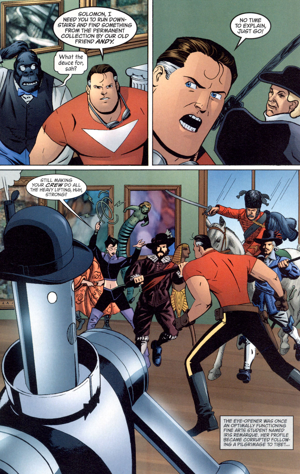 Read online Tom Strong comic -  Issue #28 - 12