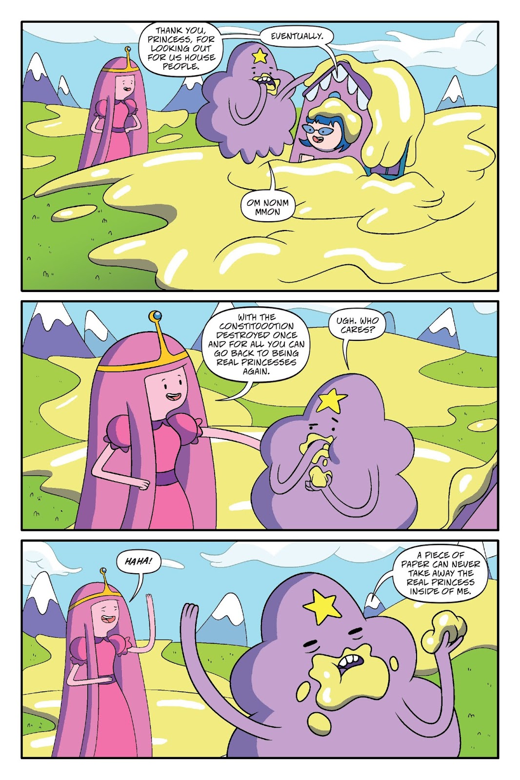 Adventure Time: President Bubblegum issue TPB - Page 136