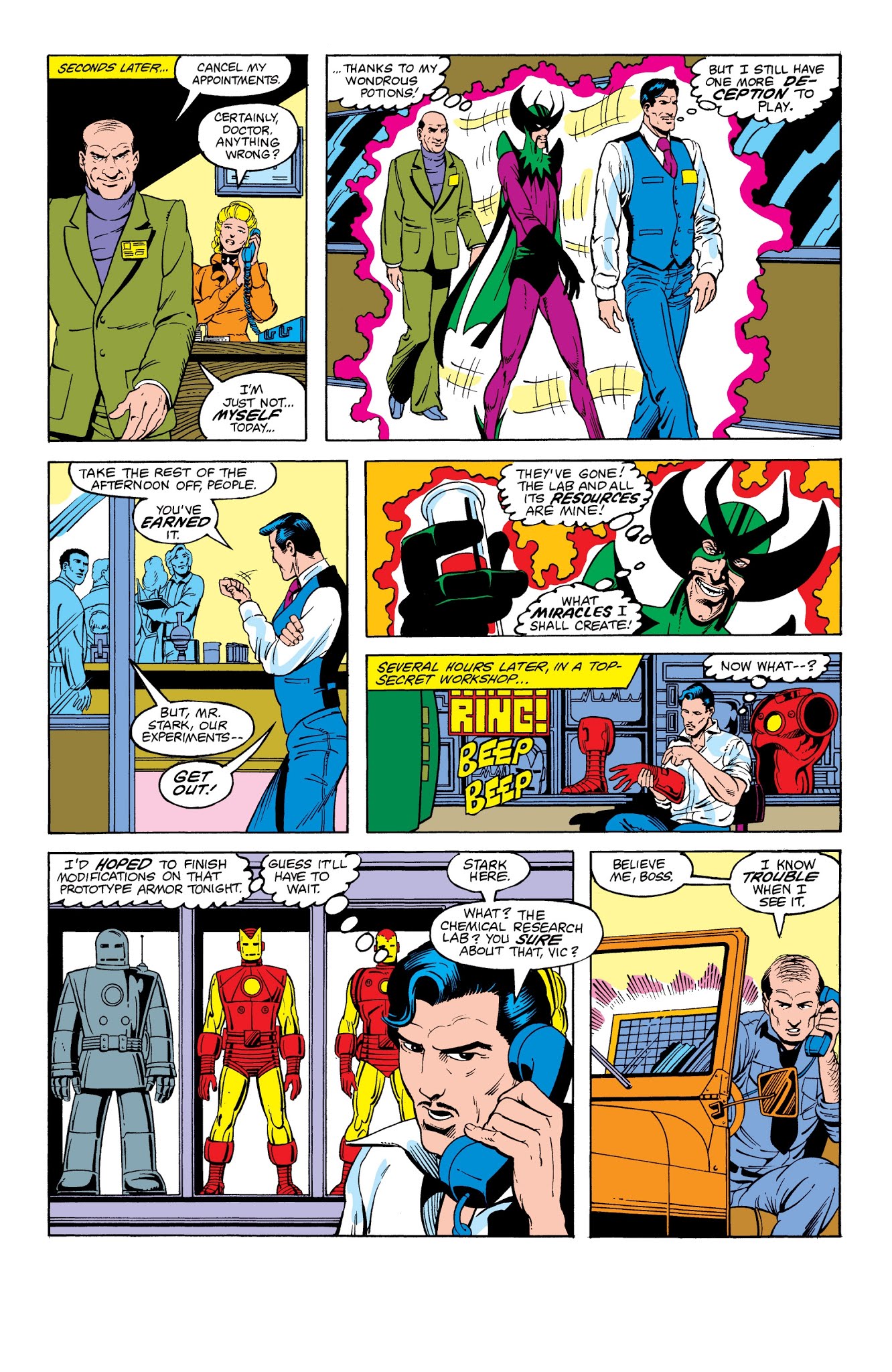 Read online Iron Man Epic Collection comic -  Issue # The Enemy Within (Part 1) - 38