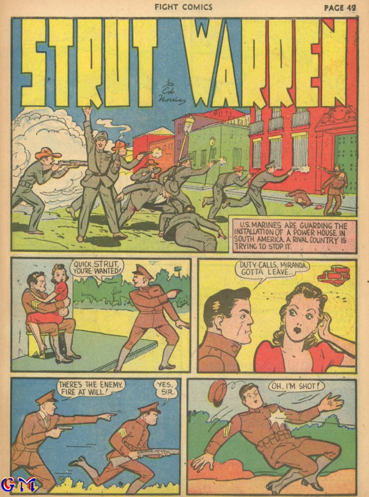 Read online Fight Comics comic -  Issue #11 - 51