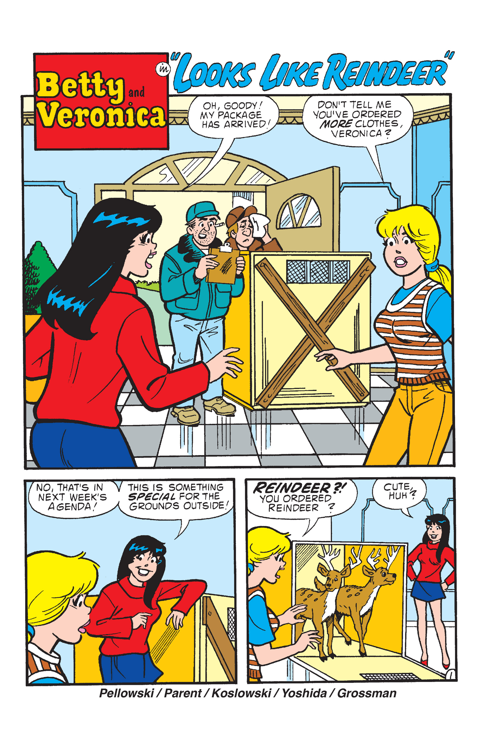 Read online Betty and Veronica: Under the Mistletoe comic -  Issue # TPB - 20