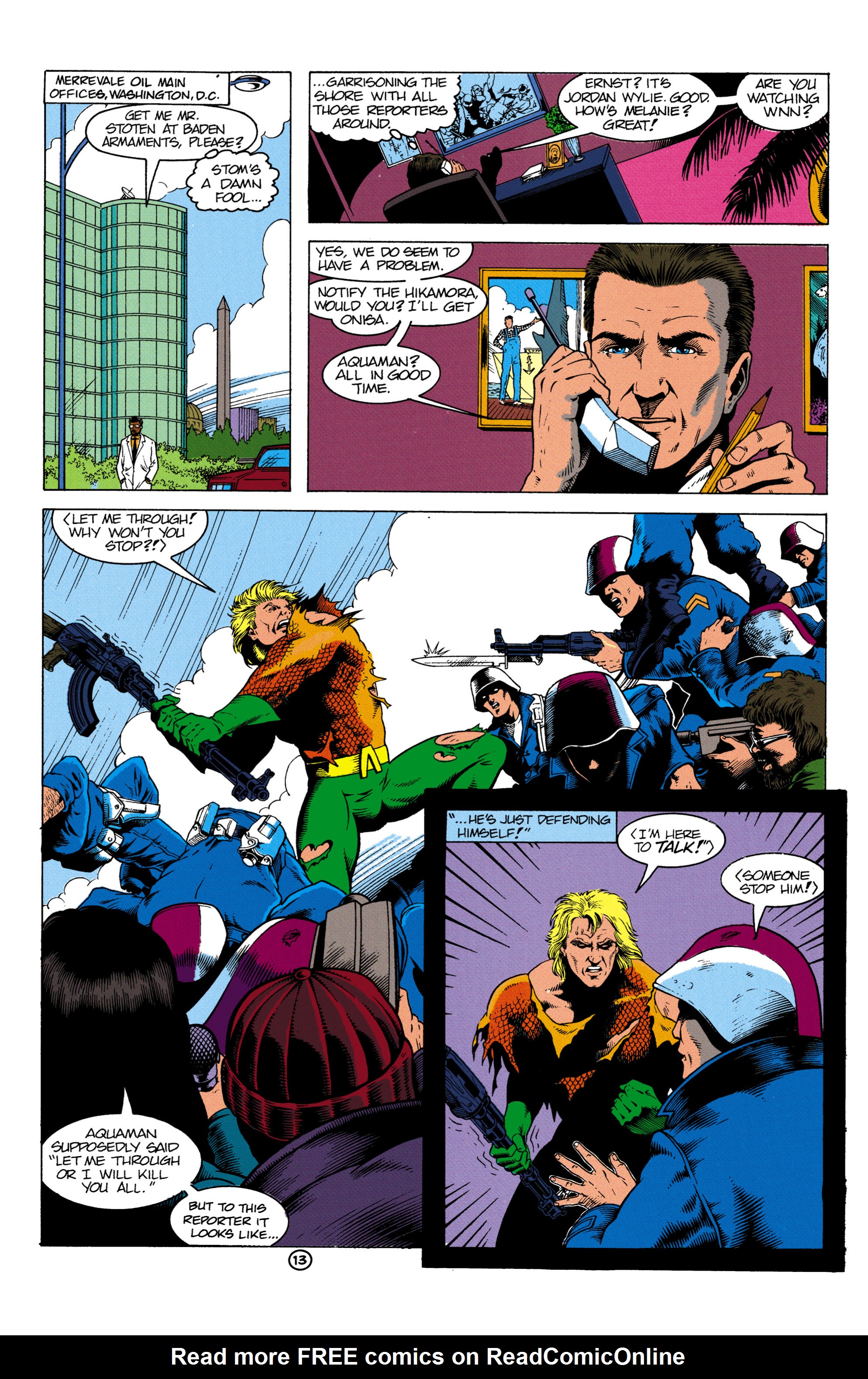 Read online Aquaman (1991) comic -  Issue #2 - 14