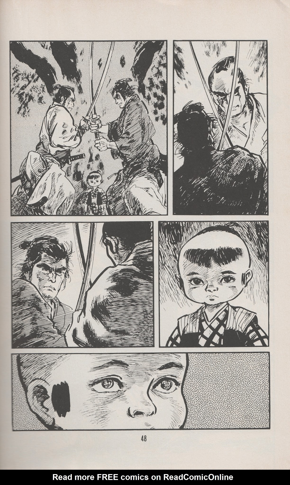 Read online Lone Wolf and Cub comic -  Issue #29 - 53