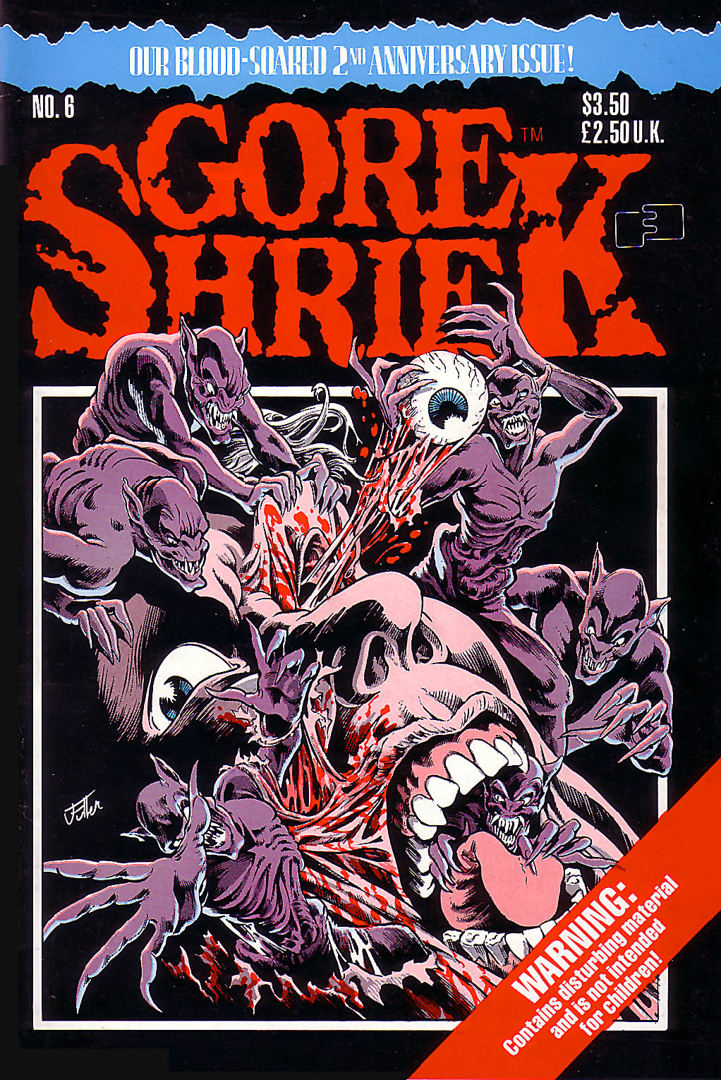 Read online Gore Shriek comic -  Issue #6 - 1