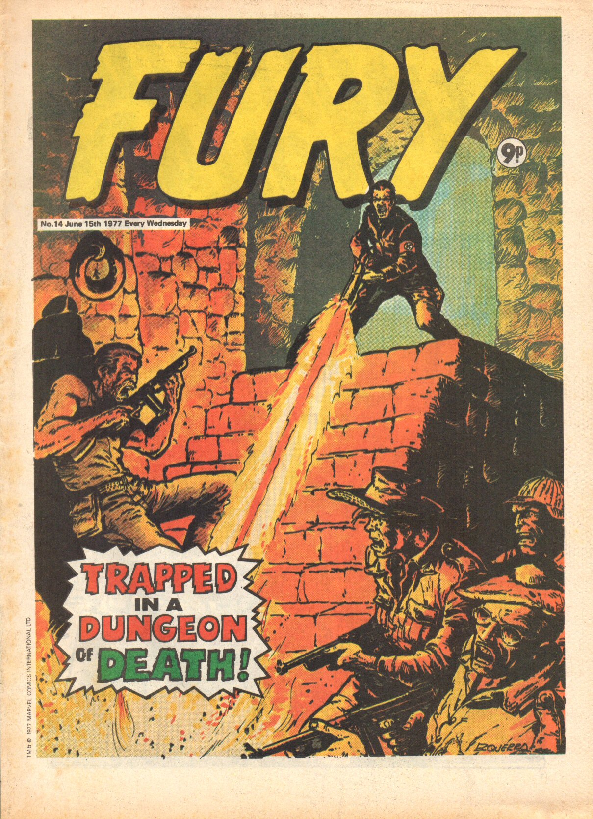 Read online Fury (1977) comic -  Issue #14 - 1