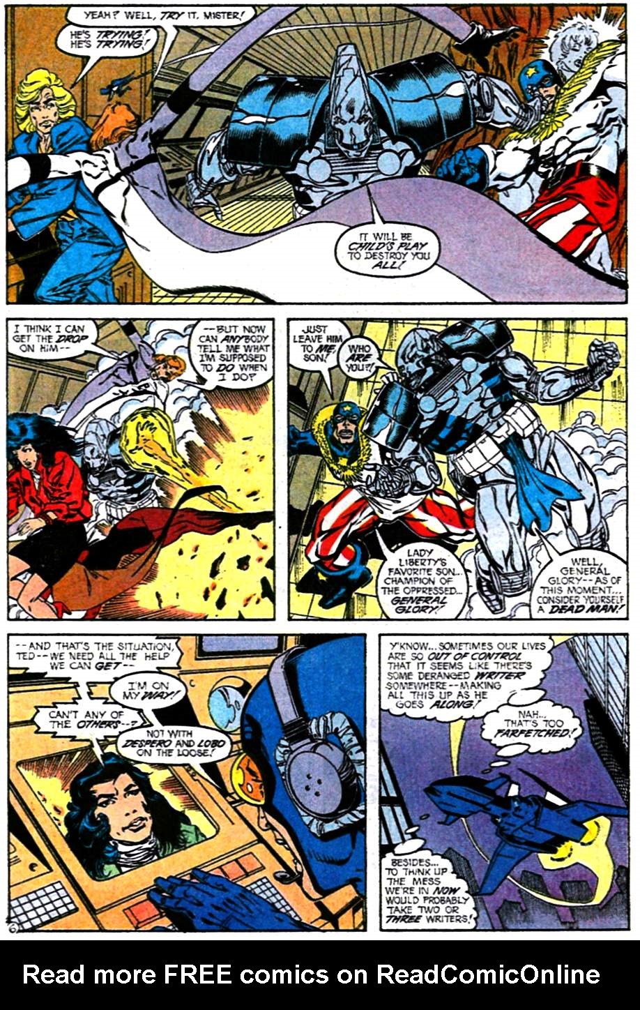 Read online Justice League America comic -  Issue #58 - 7