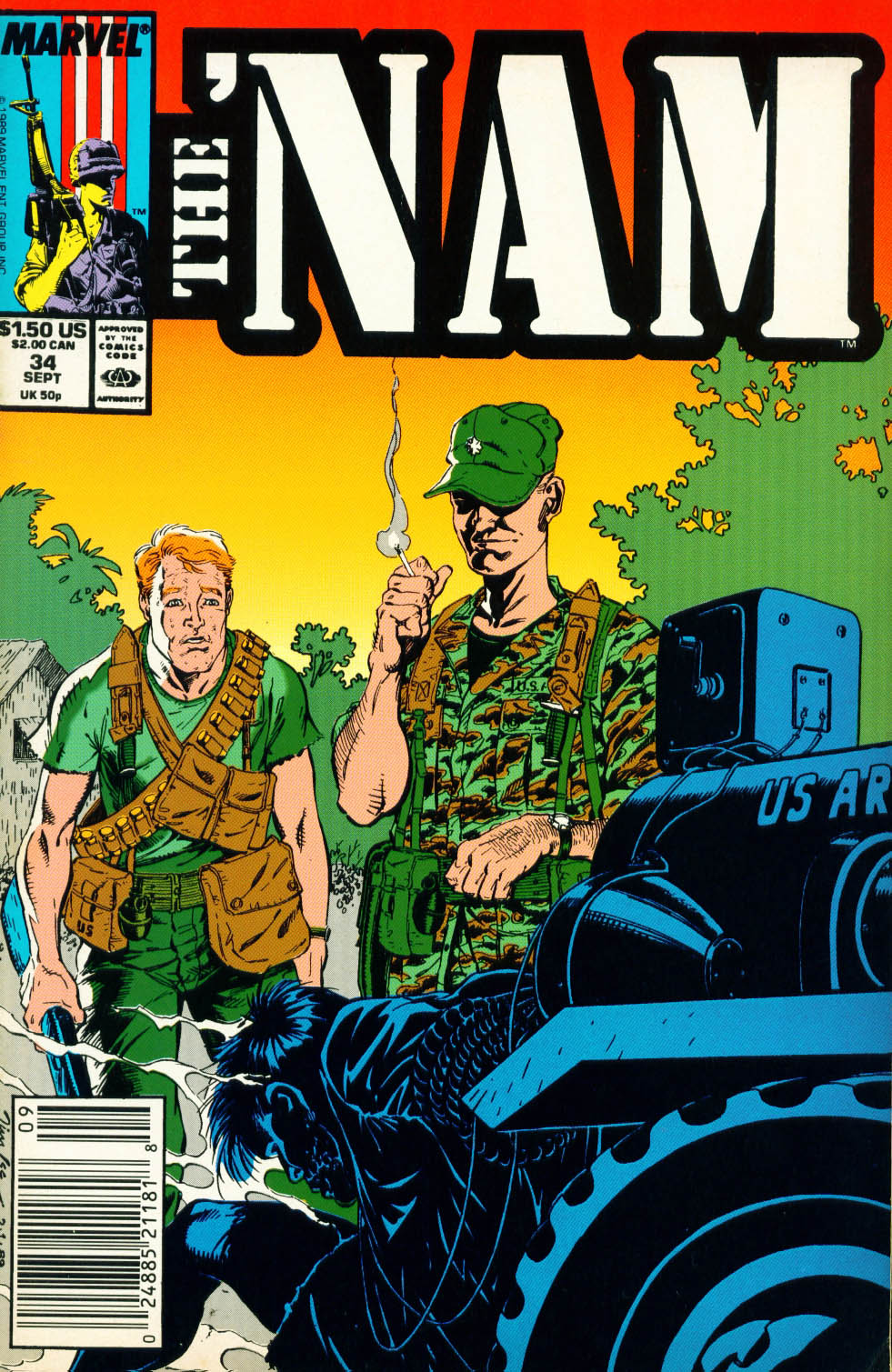 Read online The 'Nam comic -  Issue #34 - 1
