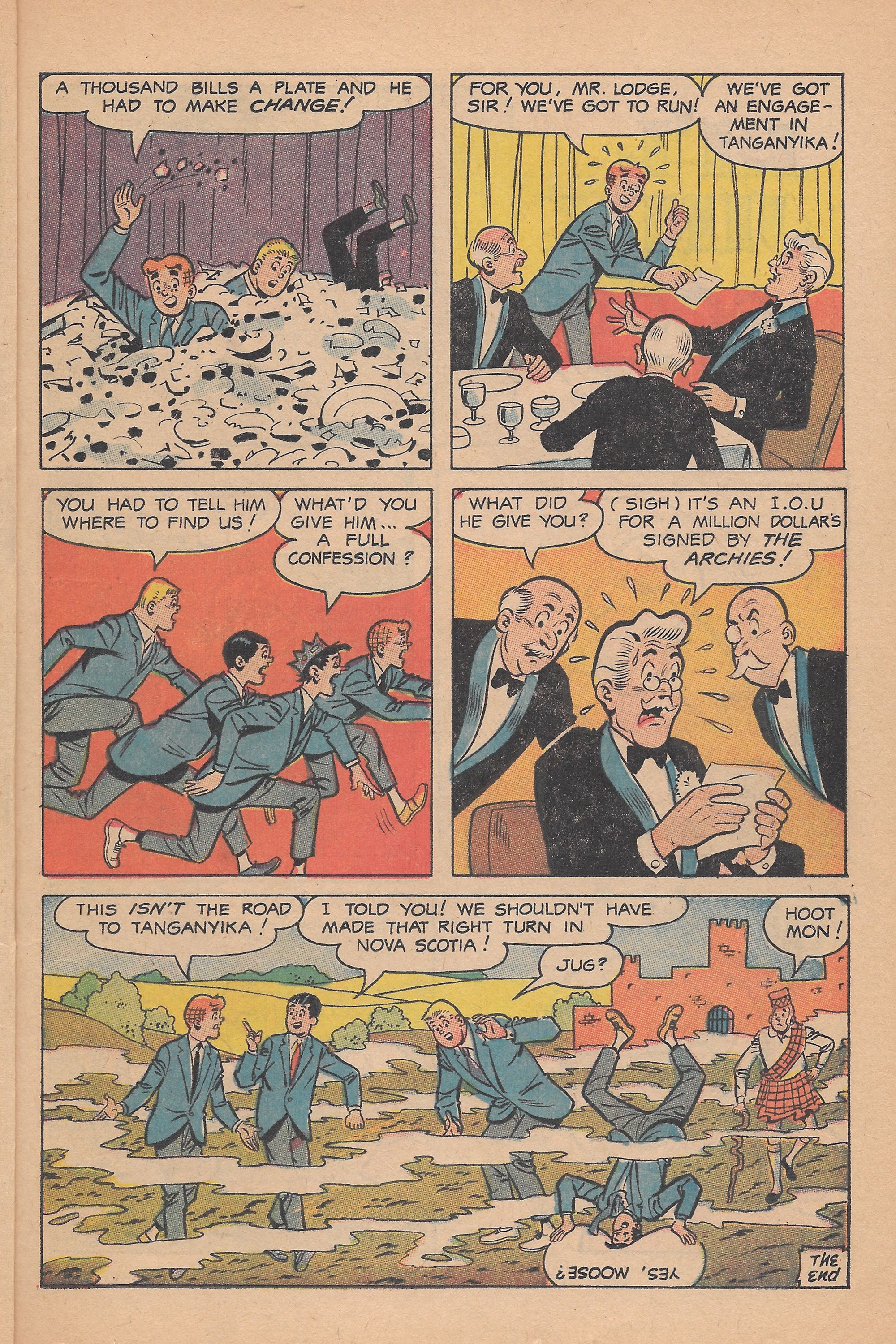 Read online Archie Giant Series Magazine comic -  Issue #148 - 13
