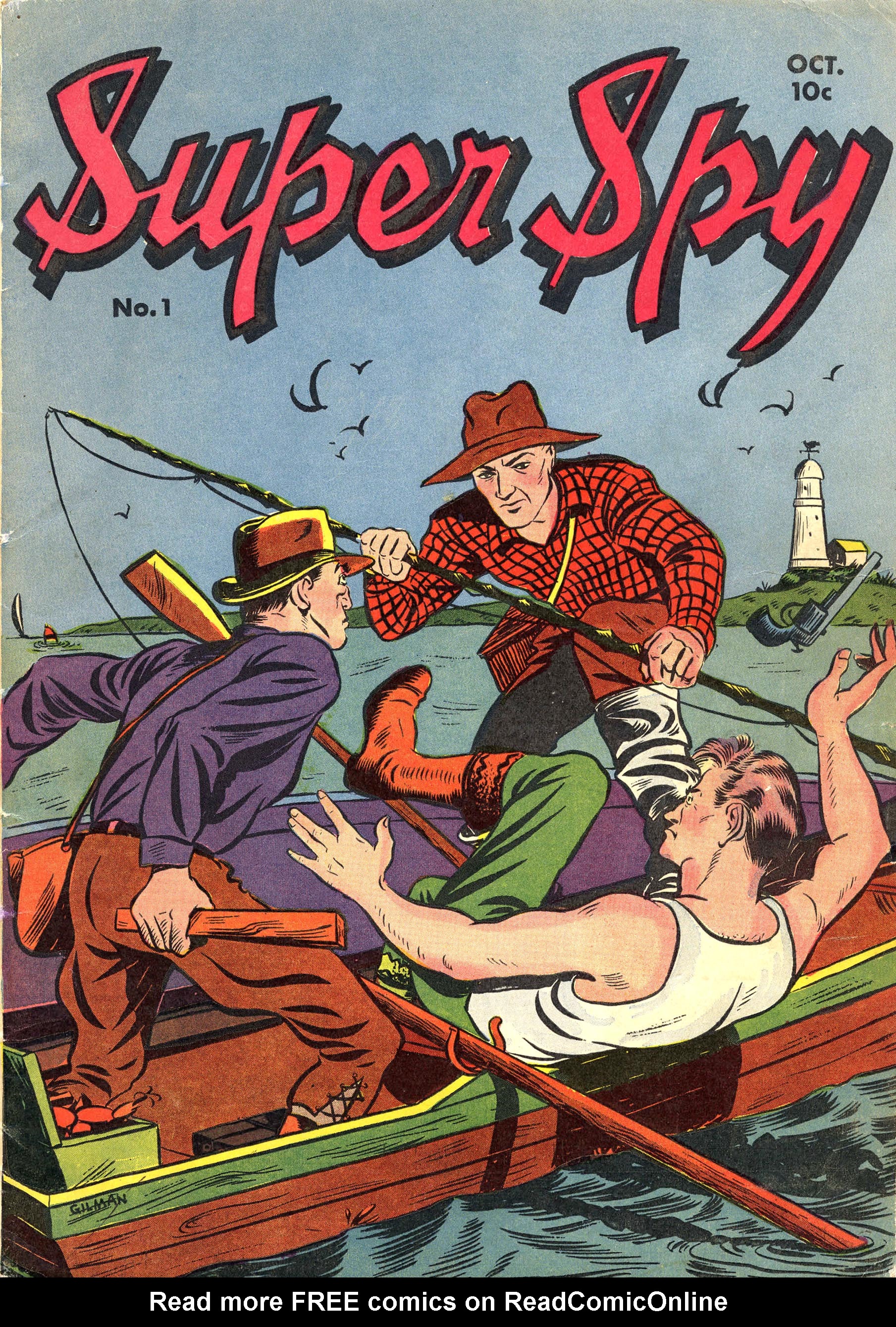 Read online Super Spy (1940) comic -  Issue #1 - 1