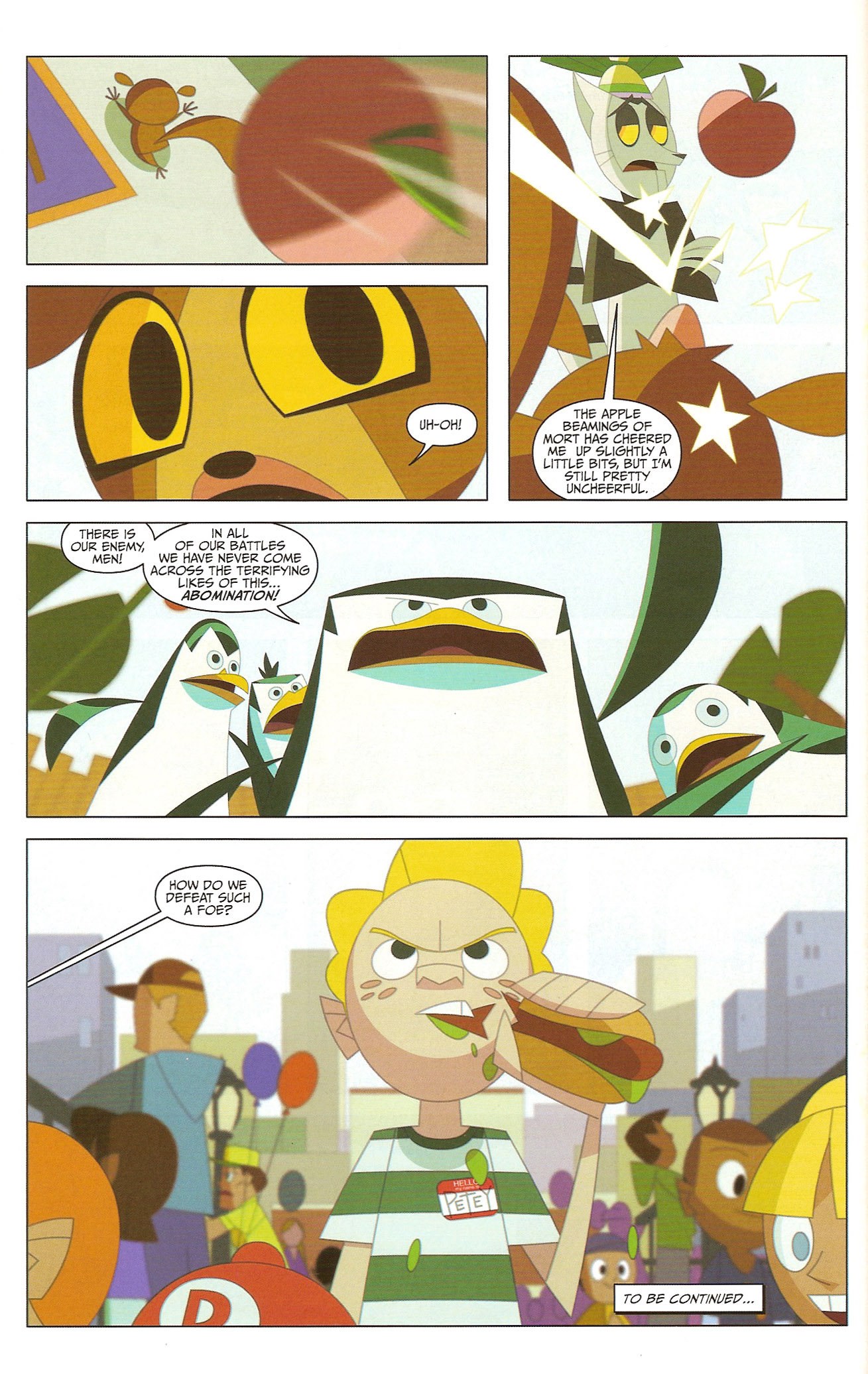 Read online Penguins of Madagascar comic -  Issue #1 - 34